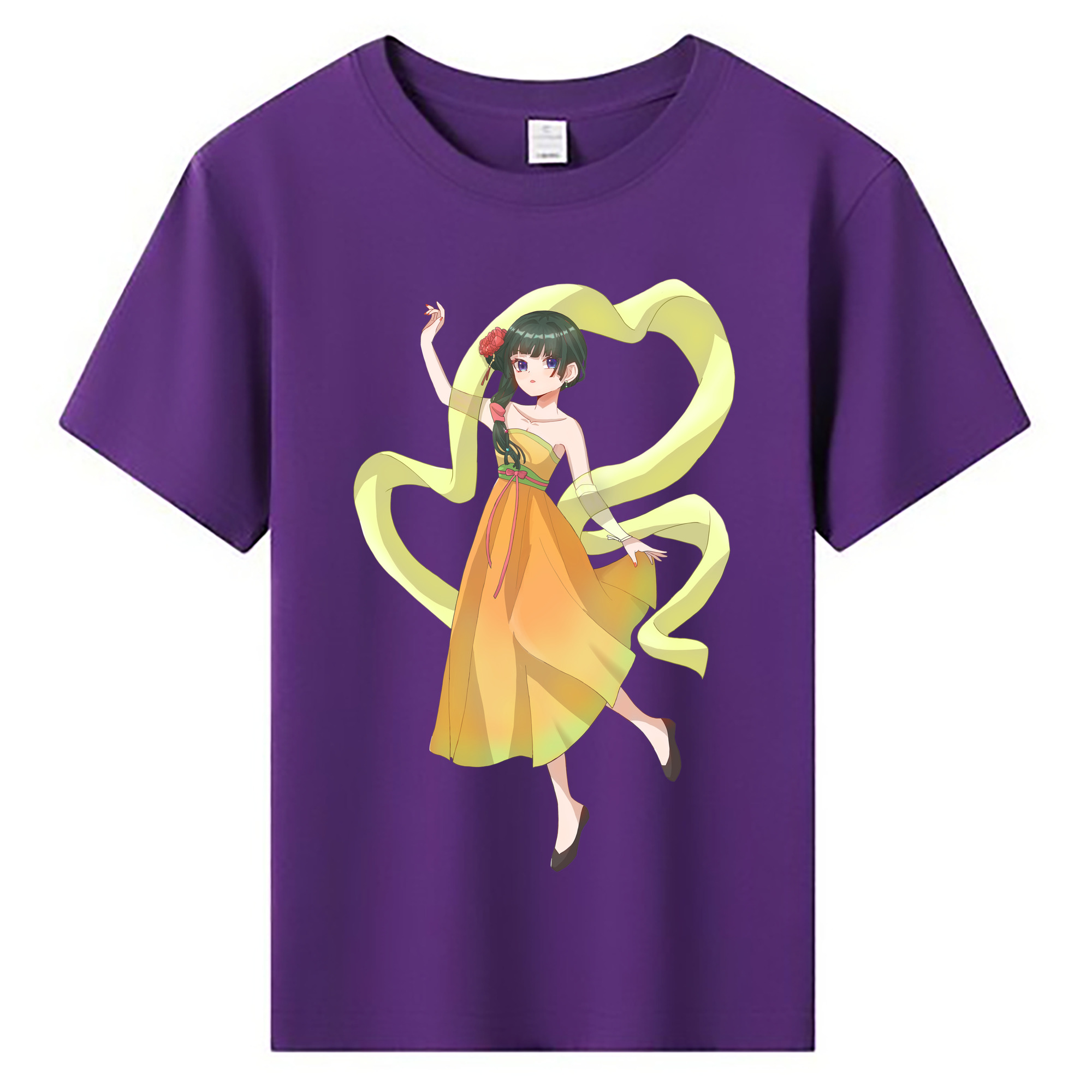 （画像用） 薬屋のひとりごと The Apothecary Diaries 綿100％キッズTシャツ（フロントプリント）