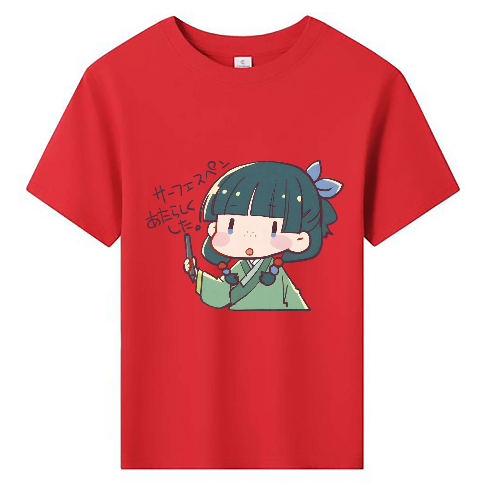 （画像用） 薬屋のひとりごと The Apothecary Diaries 綿100％キッズTシャツ（フロントプリント）