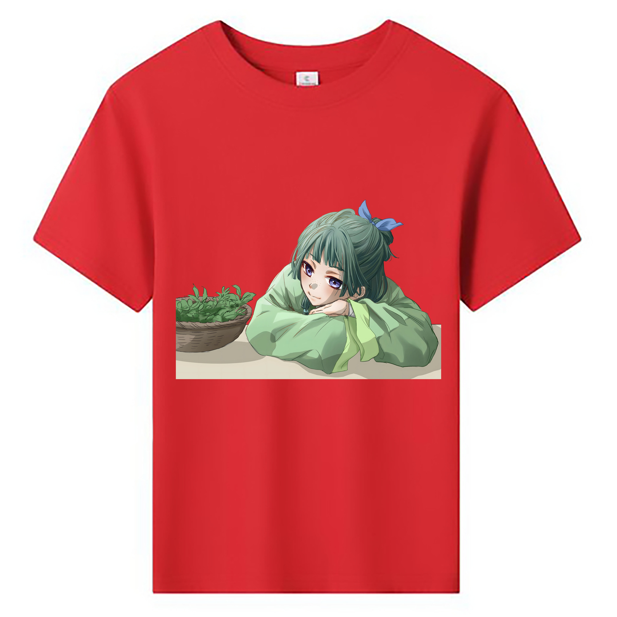 （画像用） 薬屋のひとりごと The Apothecary Diaries 綿100％キッズTシャツ（フロントプリント）