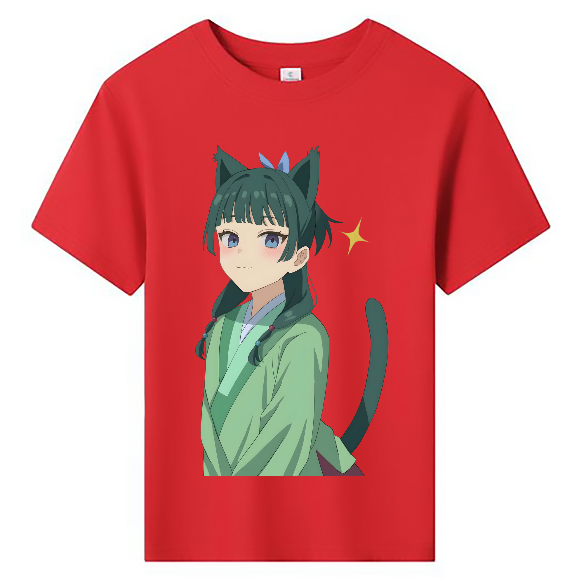 （画像用） 薬屋のひとりごと The Apothecary Diaries 綿100％キッズTシャツ（フロントプリント）