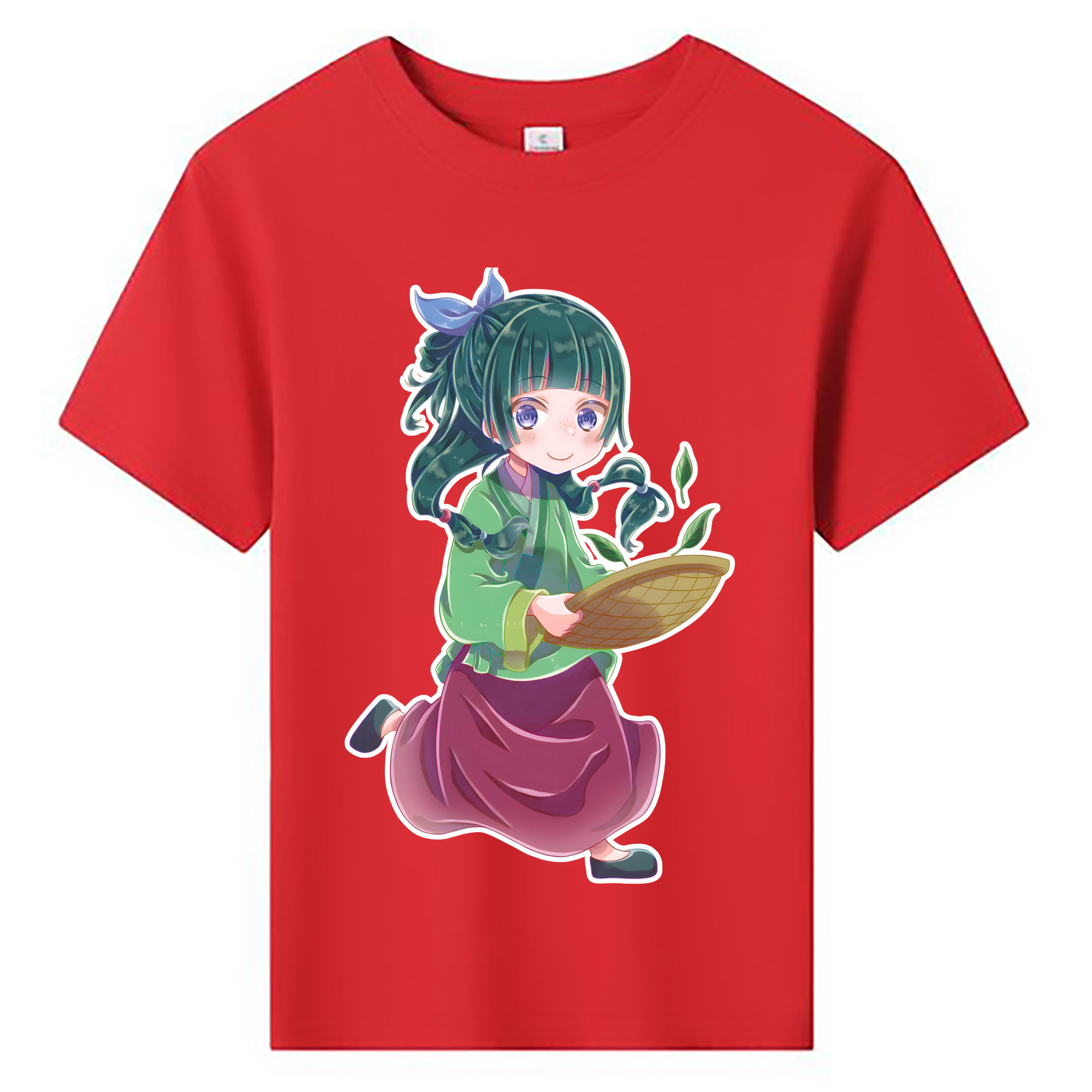 （画像用） 薬屋のひとりごと The Apothecary Diaries 綿100％キッズTシャツ（フロントプリント）