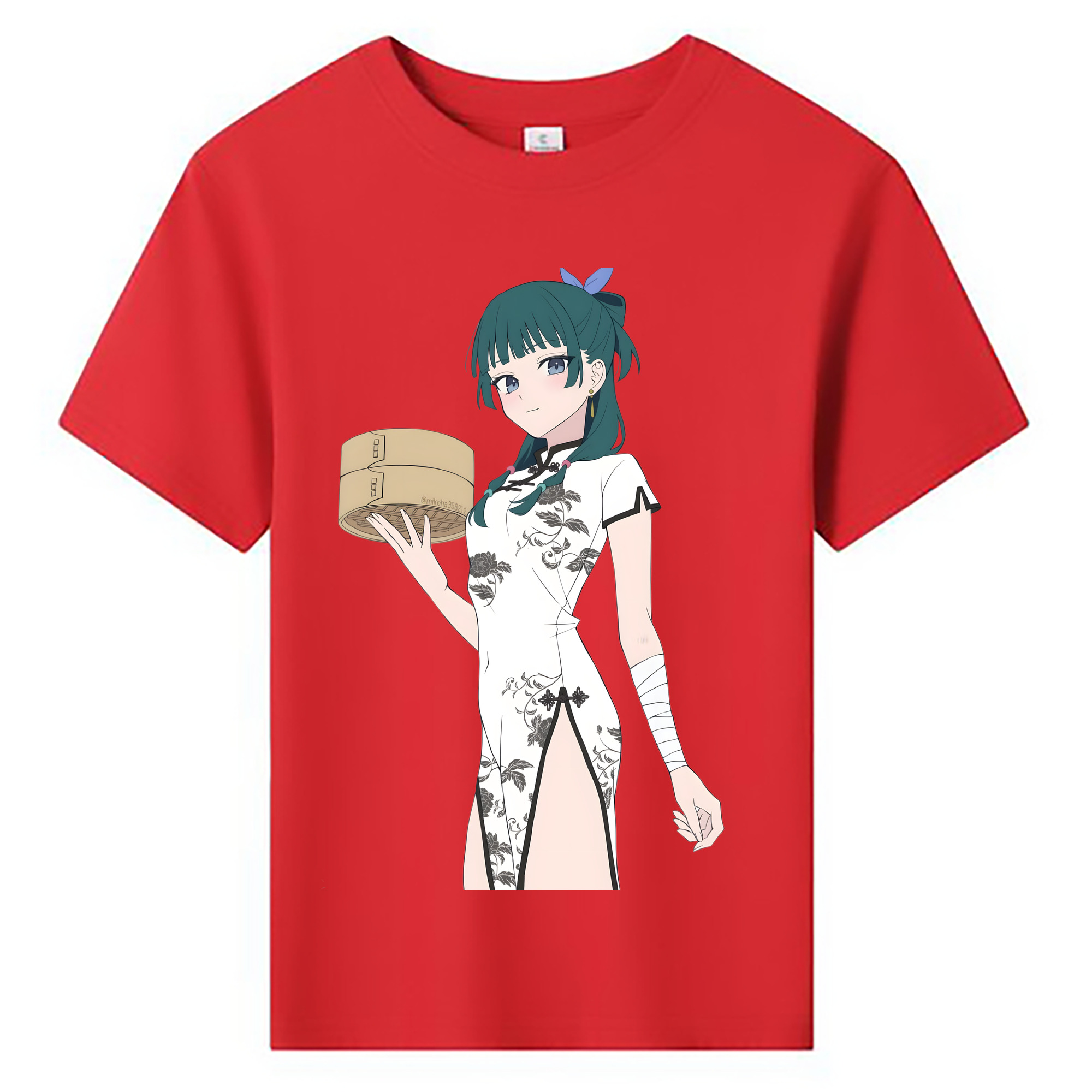 （画像用） 薬屋のひとりごと The Apothecary Diaries 綿100％キッズTシャツ（フロントプリント）