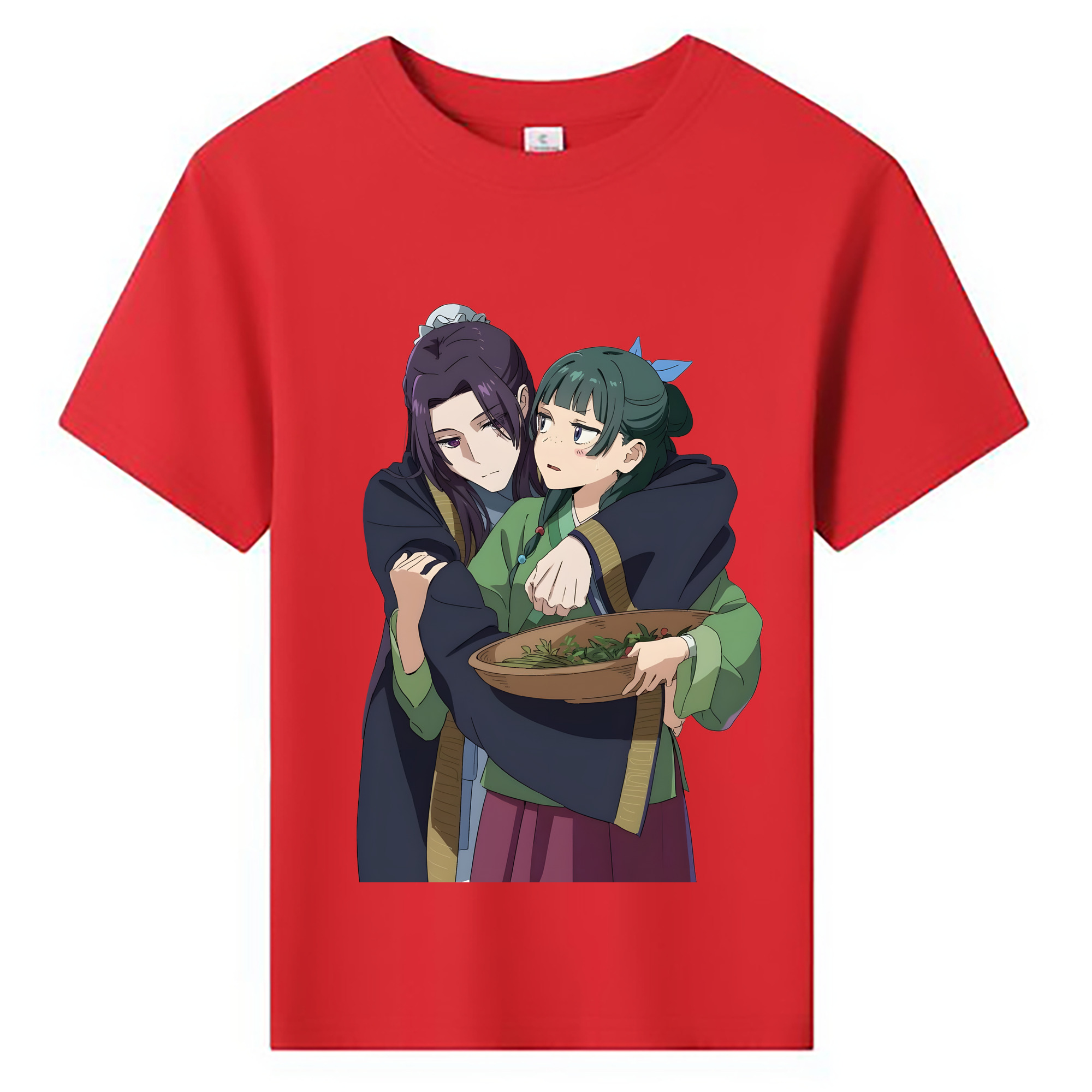 （画像用） 薬屋のひとりごと The Apothecary Diaries 綿100％キッズTシャツ（フロントプリント）