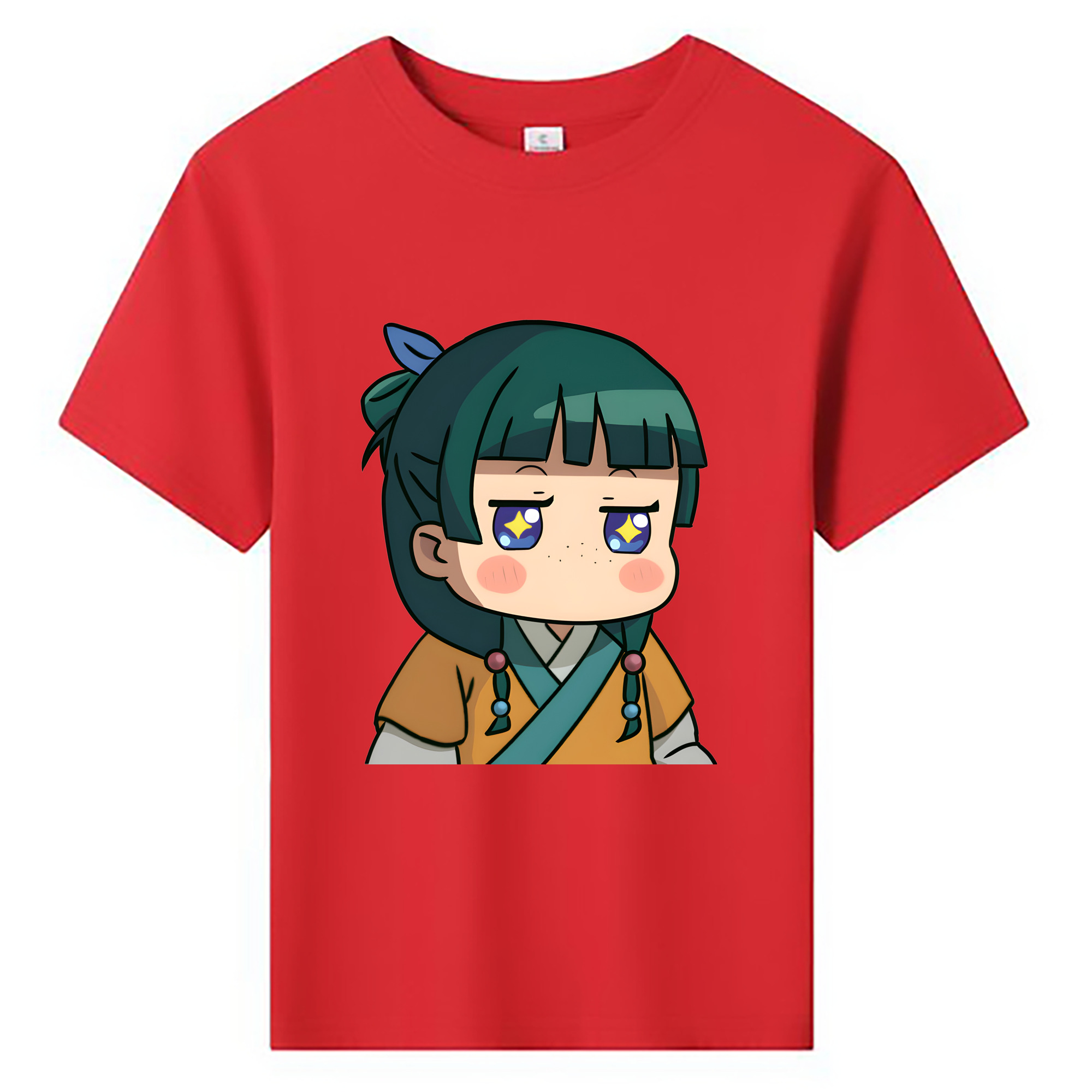 （画像用） 薬屋のひとりごと The Apothecary Diaries 綿100％キッズTシャツ（フロントプリント）