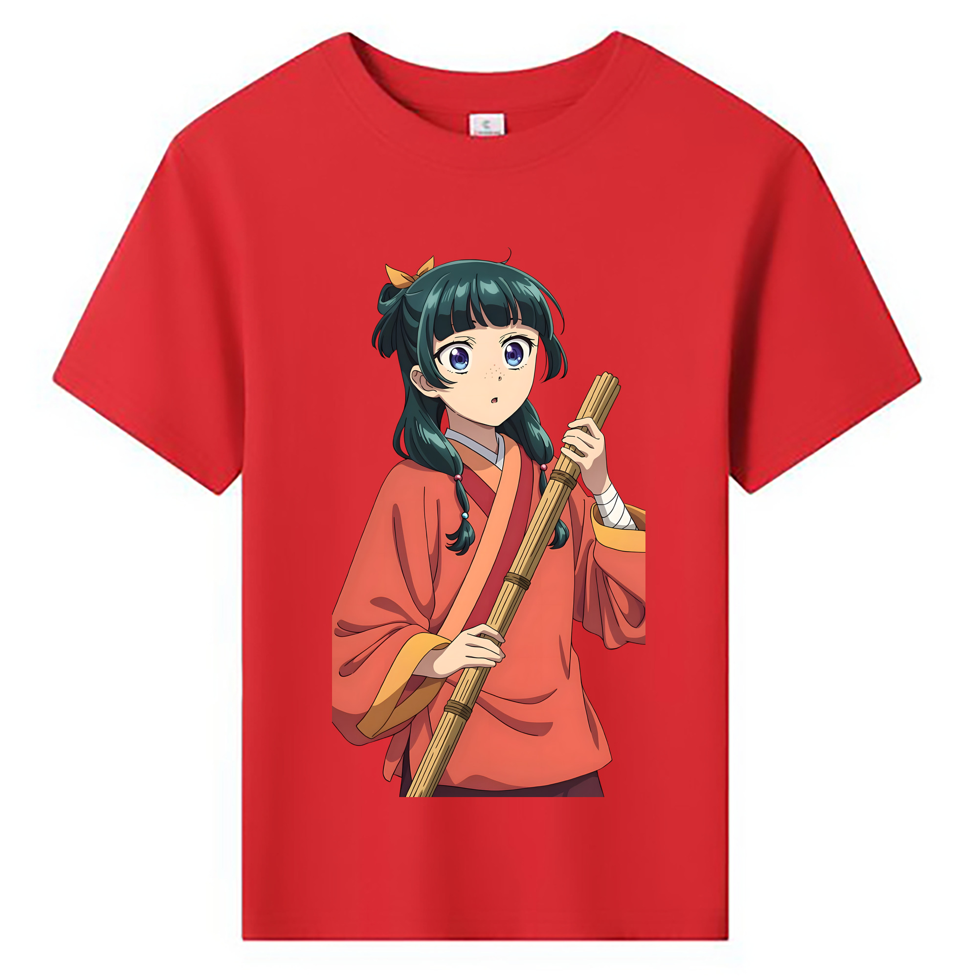 （画像用） 薬屋のひとりごと The Apothecary Diaries 綿100％キッズTシャツ（フロントプリント）