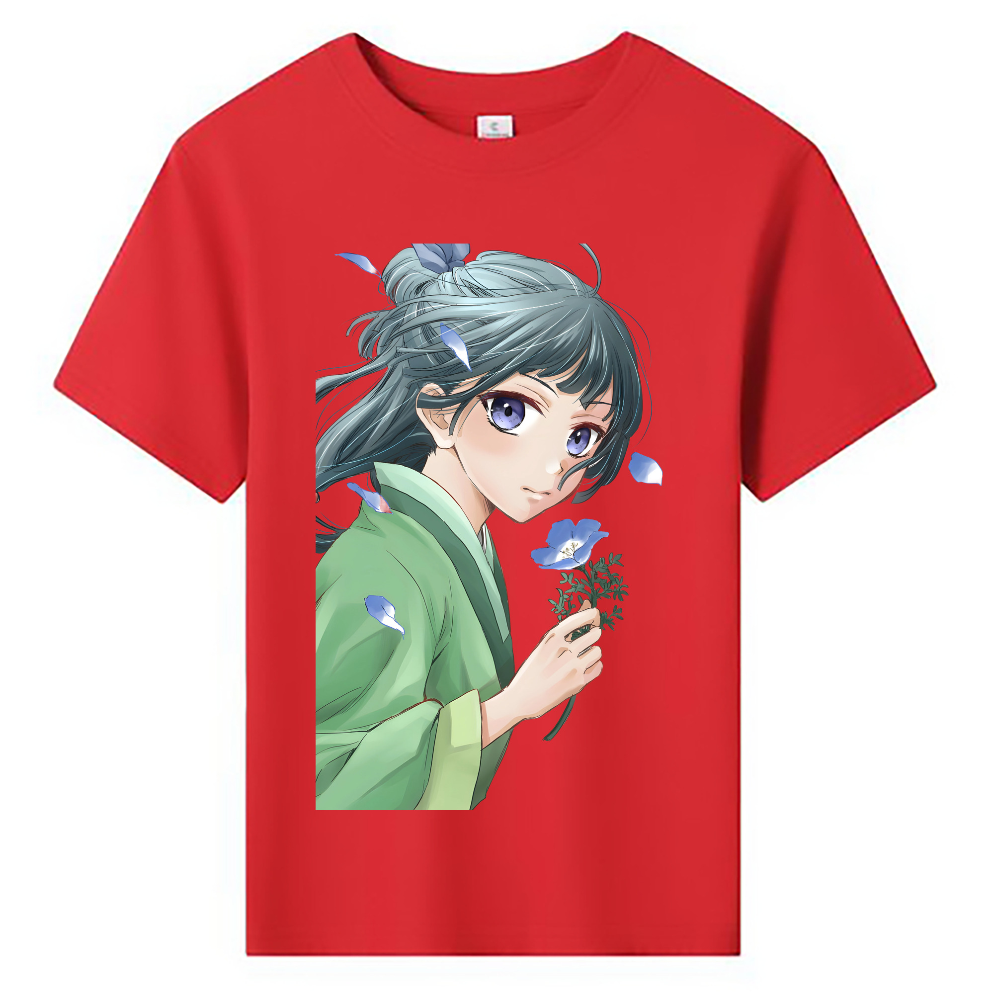 （画像用） 薬屋のひとりごと The Apothecary Diaries 綿100％キッズTシャツ（フロントプリント）