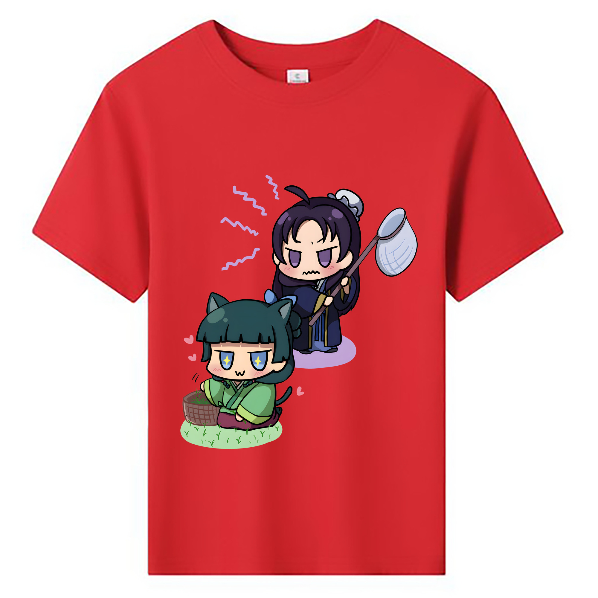 （画像用） 薬屋のひとりごと The Apothecary Diaries 綿100％キッズTシャツ（フロントプリント）