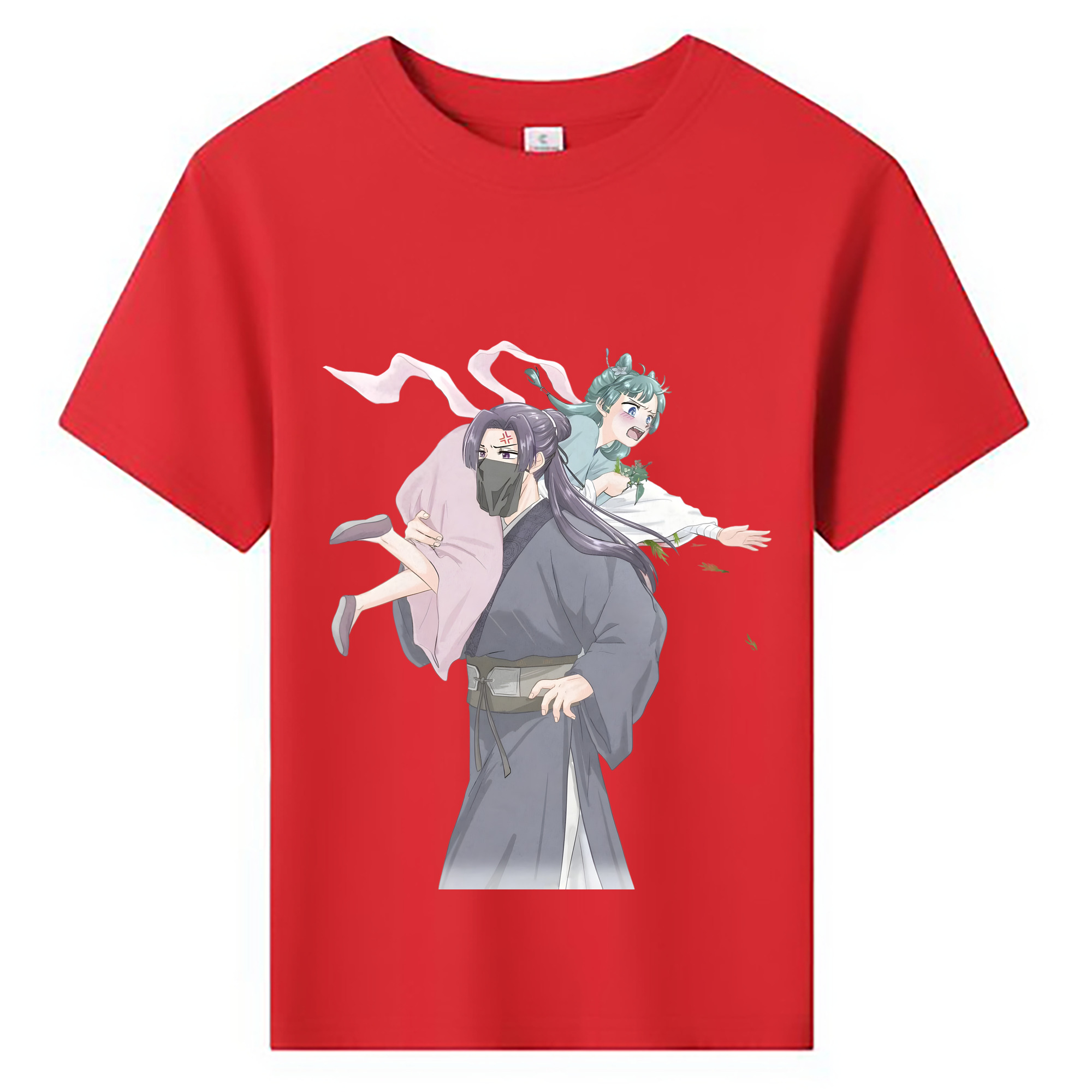 （画像用） 薬屋のひとりごと The Apothecary Diaries 綿100％キッズTシャツ（フロントプリント）