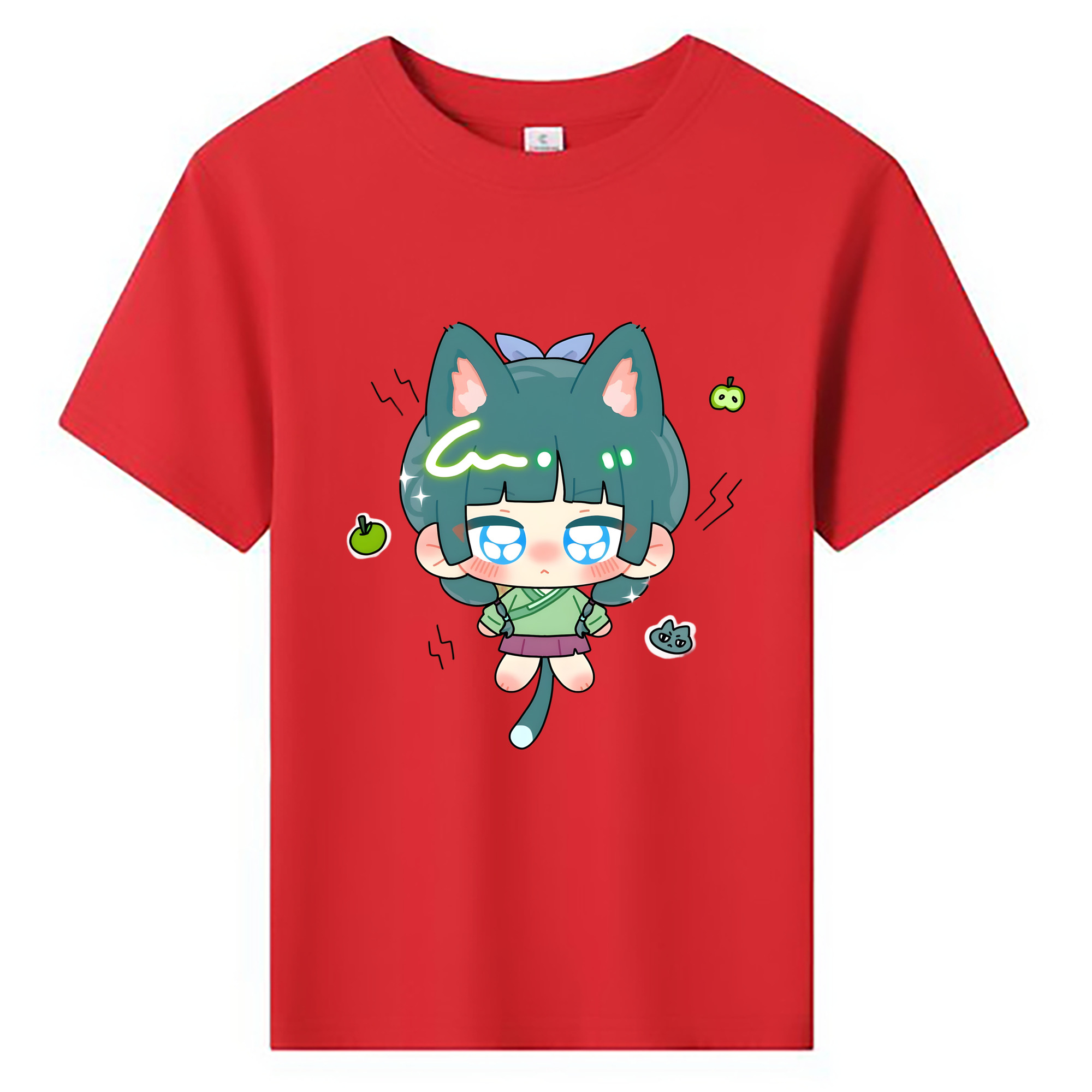 （画像用） 薬屋のひとりごと The Apothecary Diaries 綿100％キッズTシャツ（フロントプリント）