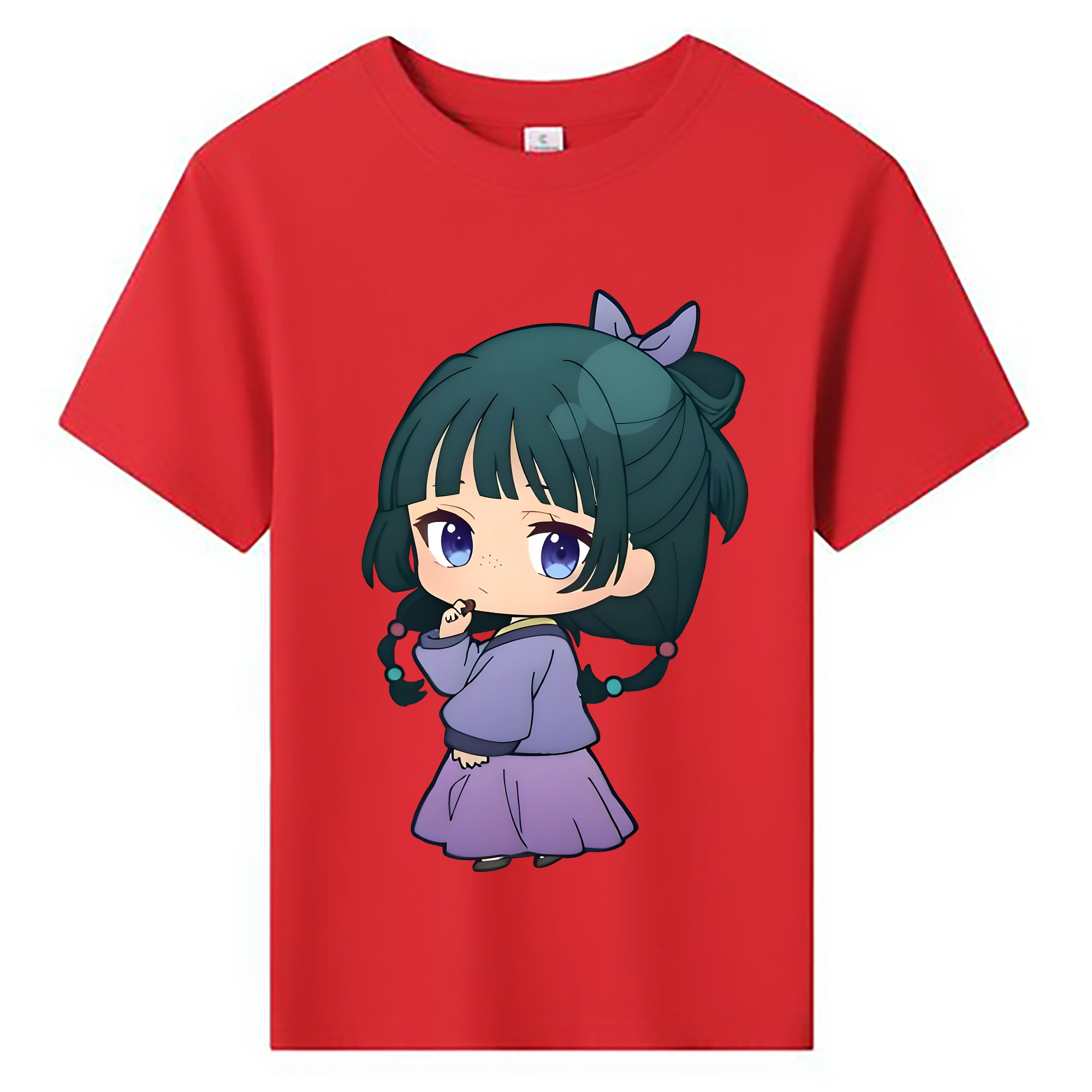 （画像用） 薬屋のひとりごと The Apothecary Diaries 綿100％キッズTシャツ（フロントプリント）