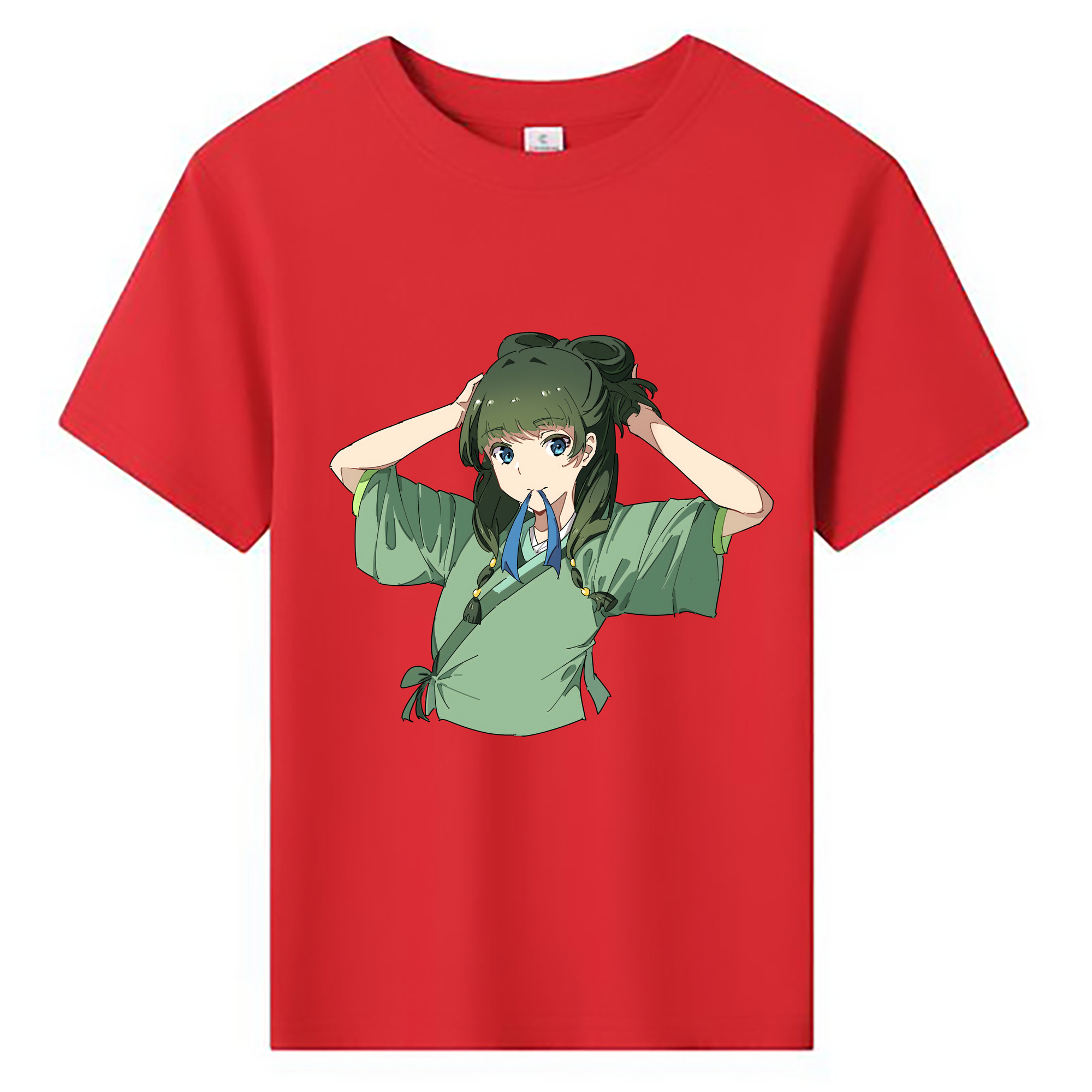 （画像用） 薬屋のひとりごと The Apothecary Diaries 綿100％キッズTシャツ（フロントプリント）