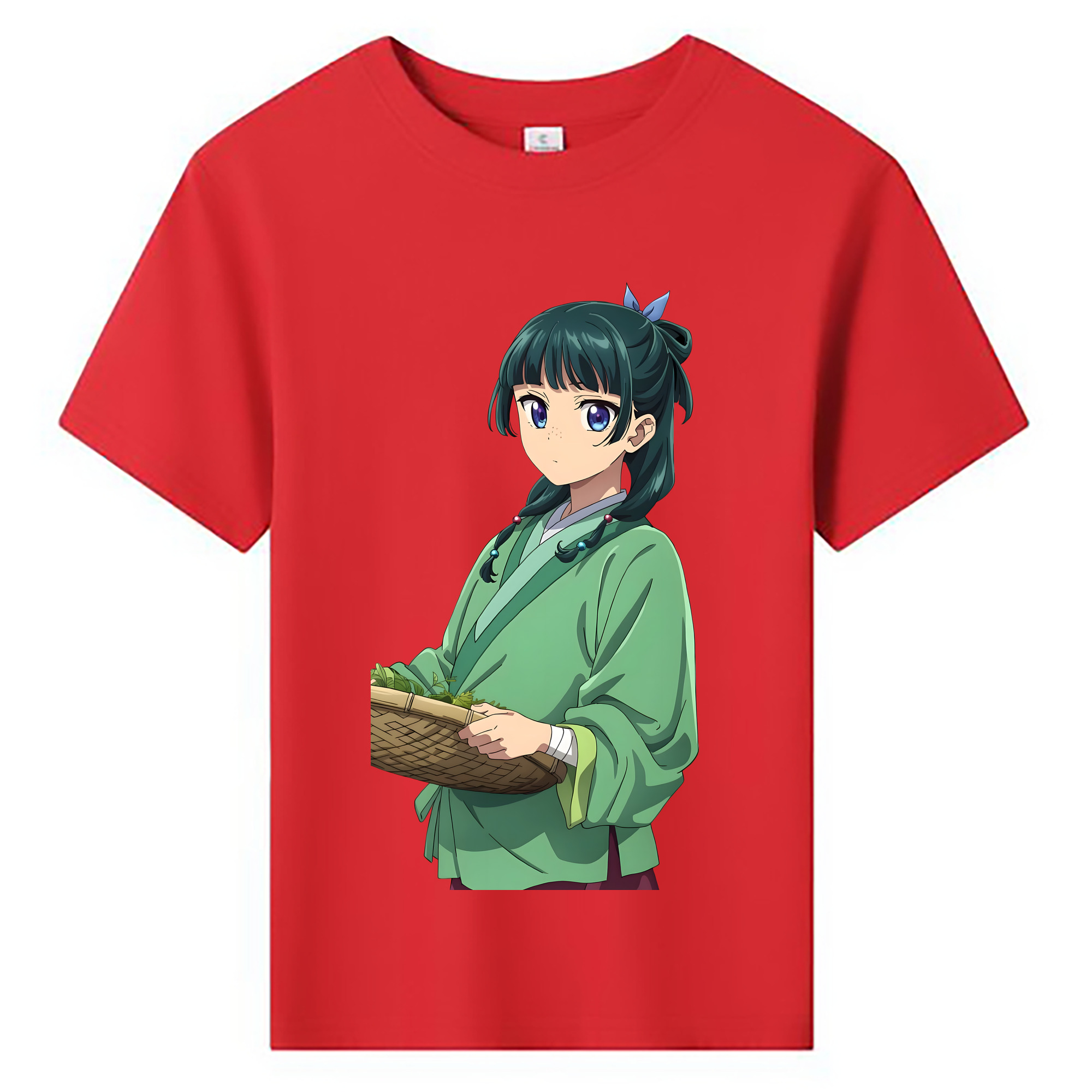 （画像用） 薬屋のひとりごと The Apothecary Diaries 綿100％キッズTシャツ（フロントプリント）