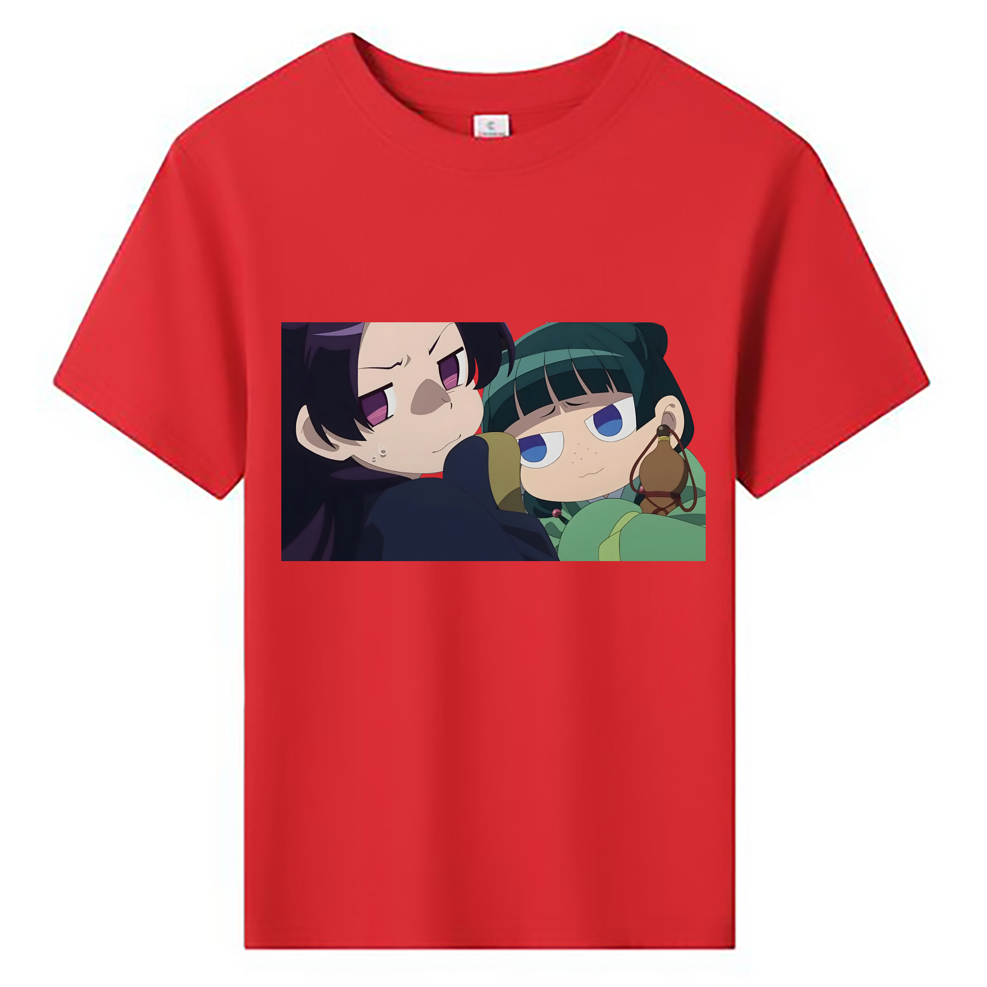 （画像用） 薬屋のひとりごと The Apothecary Diaries 綿100％キッズTシャツ（フロントプリント）
