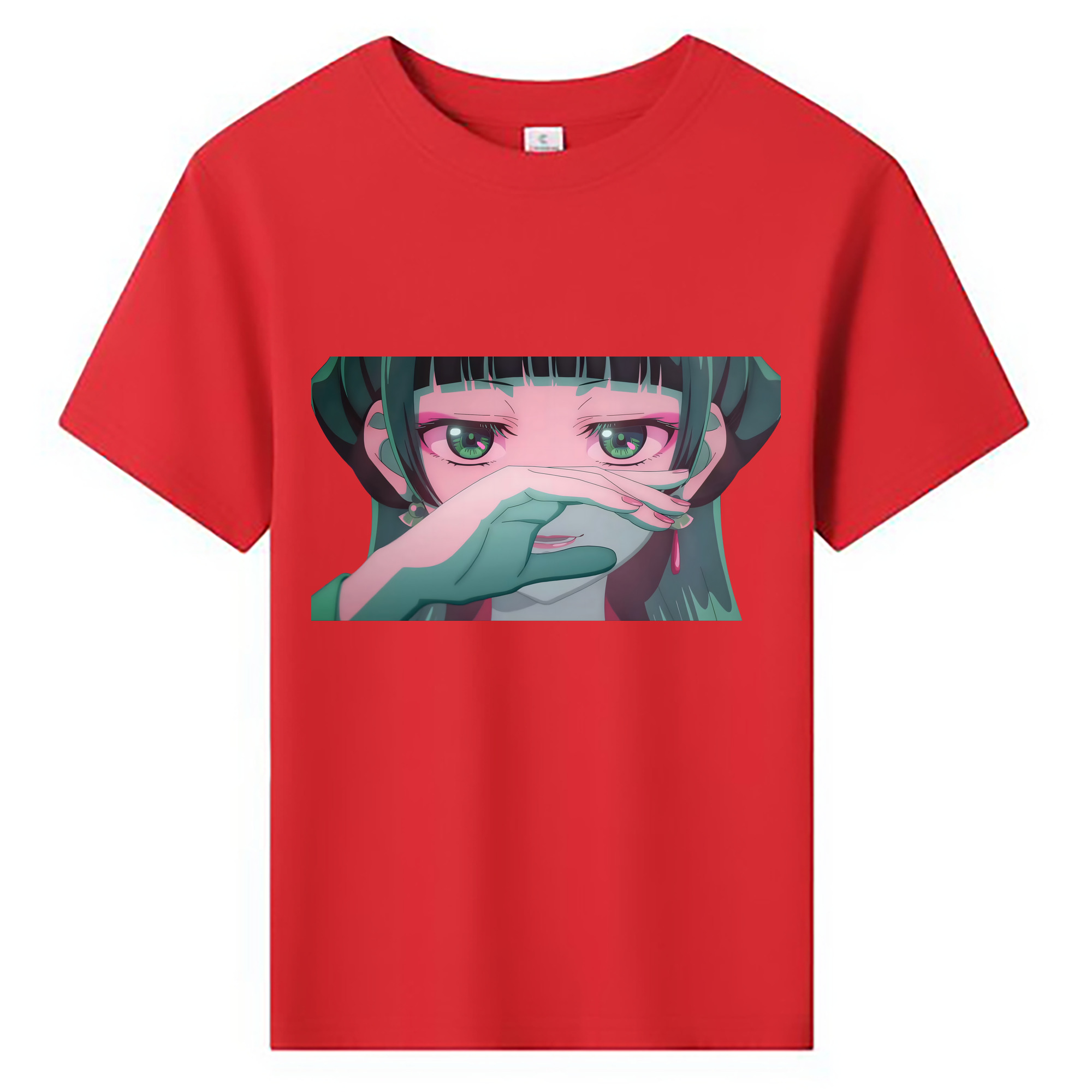 （画像用） 薬屋のひとりごと The Apothecary Diaries 綿100％キッズTシャツ（フロントプリント）