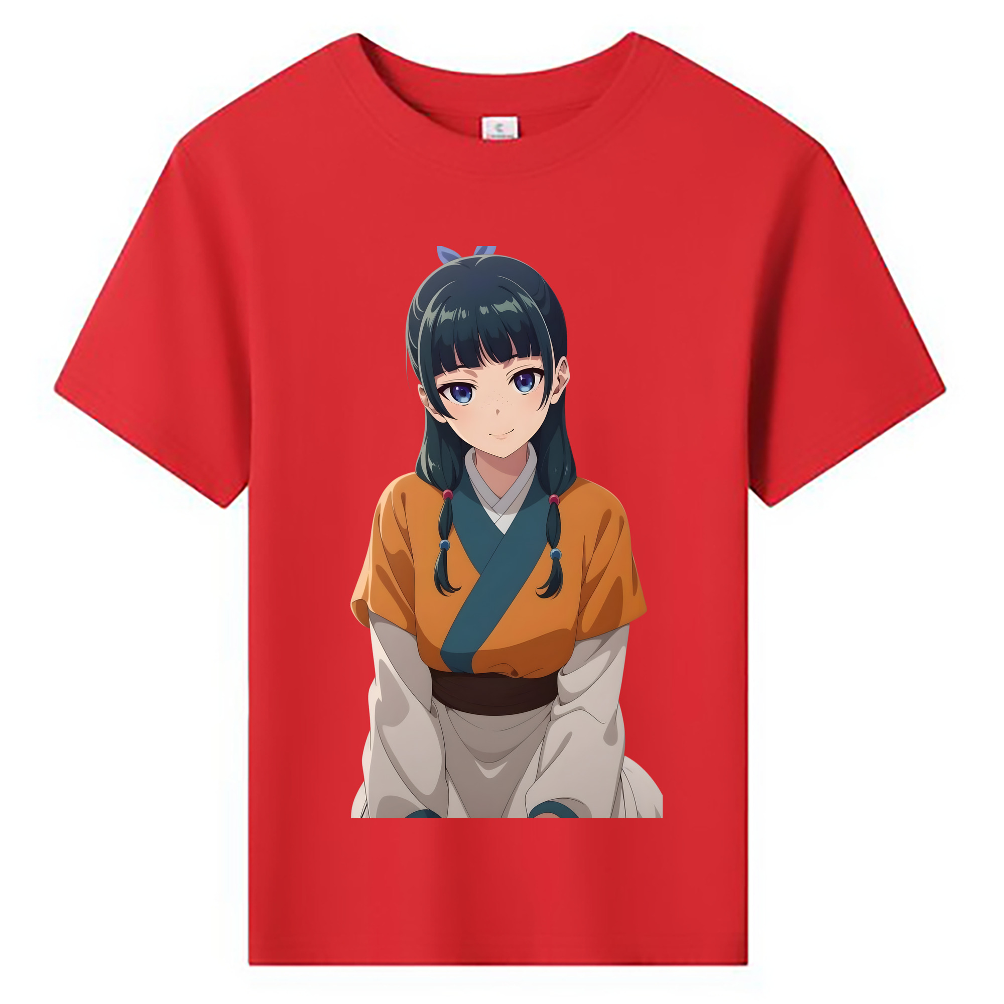 （画像用） 薬屋のひとりごと The Apothecary Diaries 綿100％キッズTシャツ（フロントプリント）