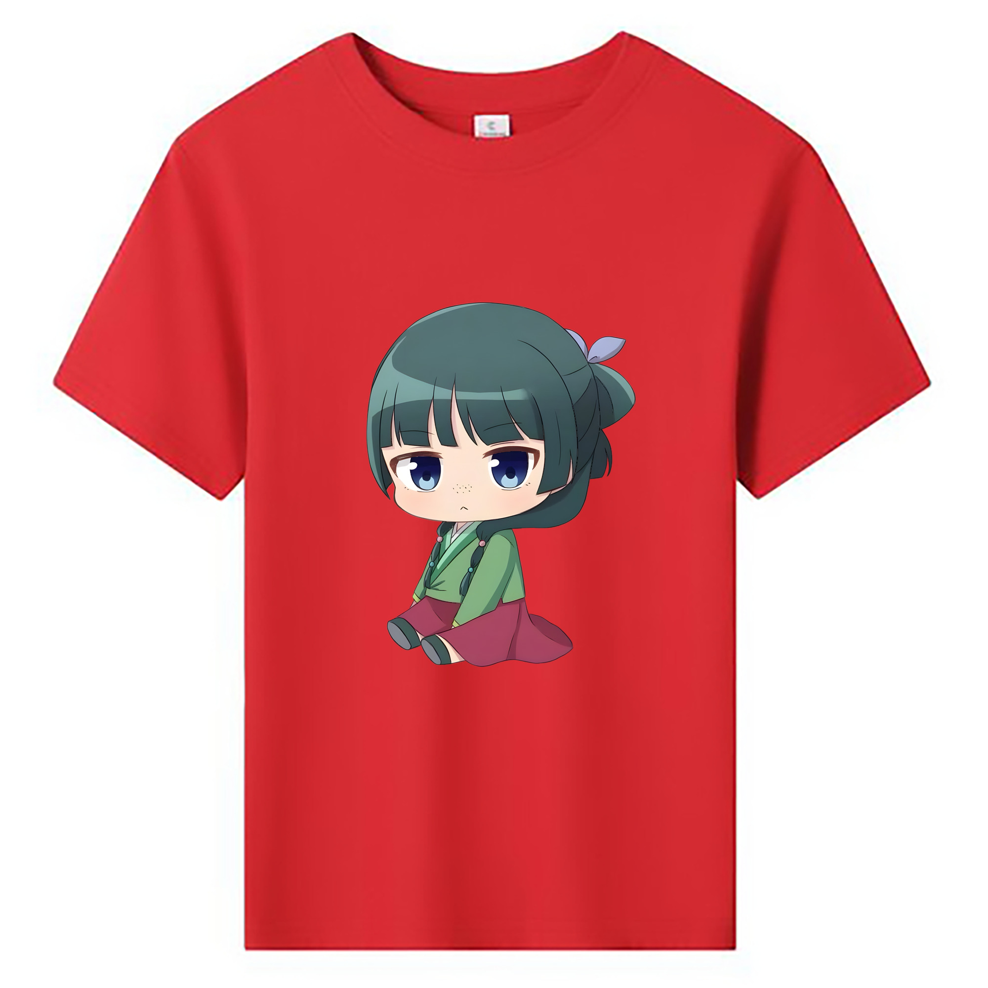 （画像用） 薬屋のひとりごと The Apothecary Diaries 綿100％キッズTシャツ（フロントプリント）