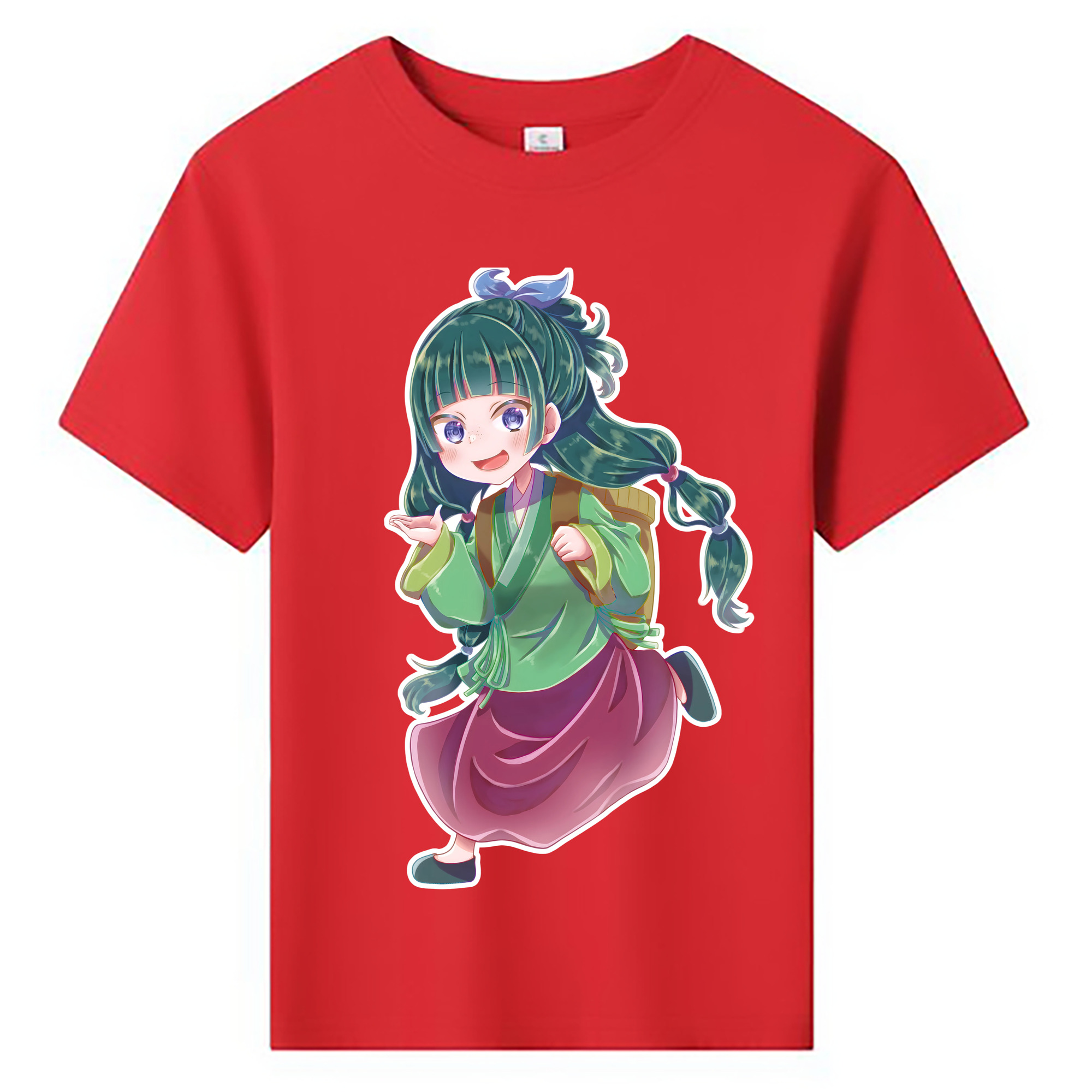 （画像用） 薬屋のひとりごと The Apothecary Diaries 綿100％キッズTシャツ（フロントプリント）