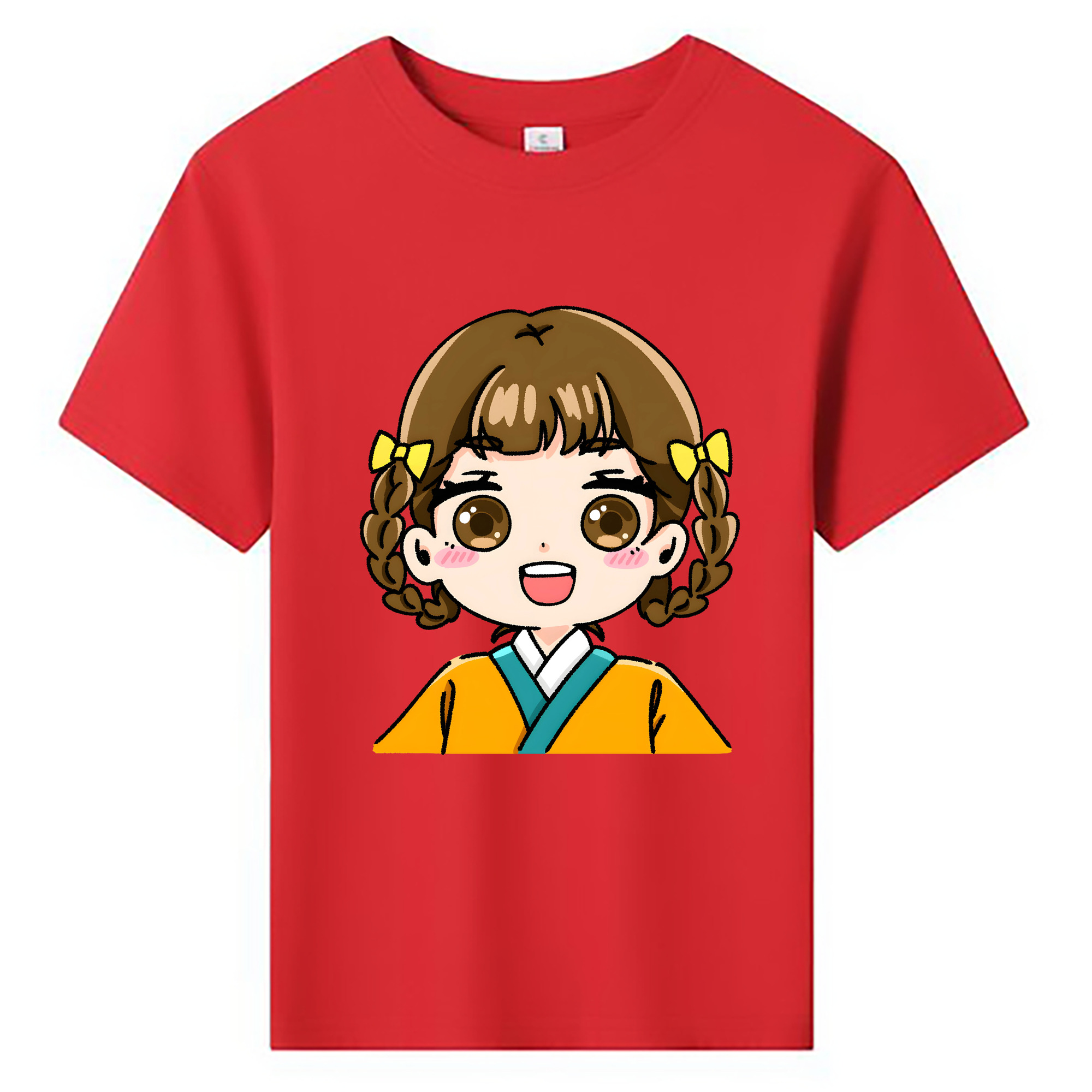 （画像用） 薬屋のひとりごと The Apothecary Diaries 綿100％キッズTシャツ（フロントプリント）