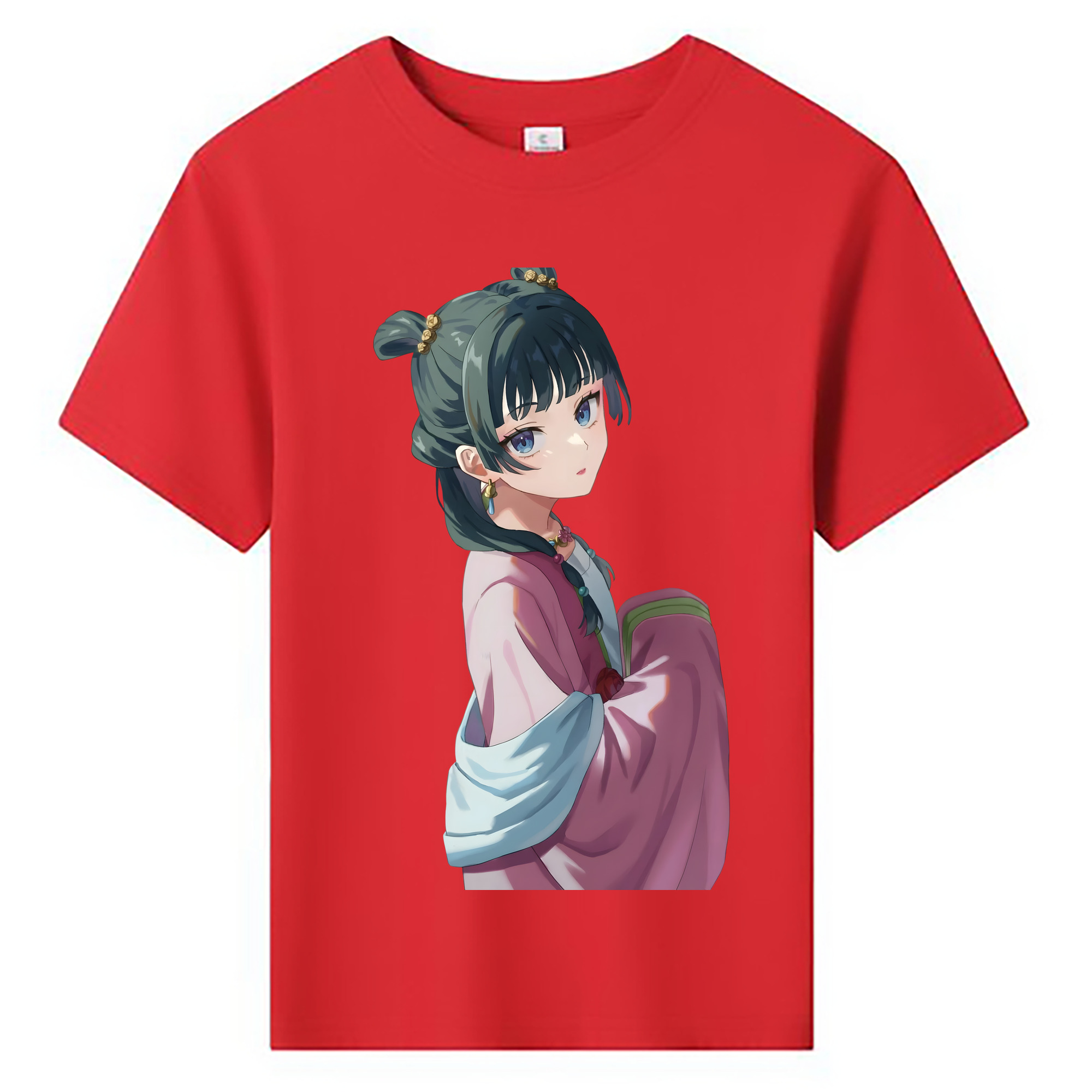（画像用） 薬屋のひとりごと The Apothecary Diaries 綿100％キッズTシャツ（フロントプリント）