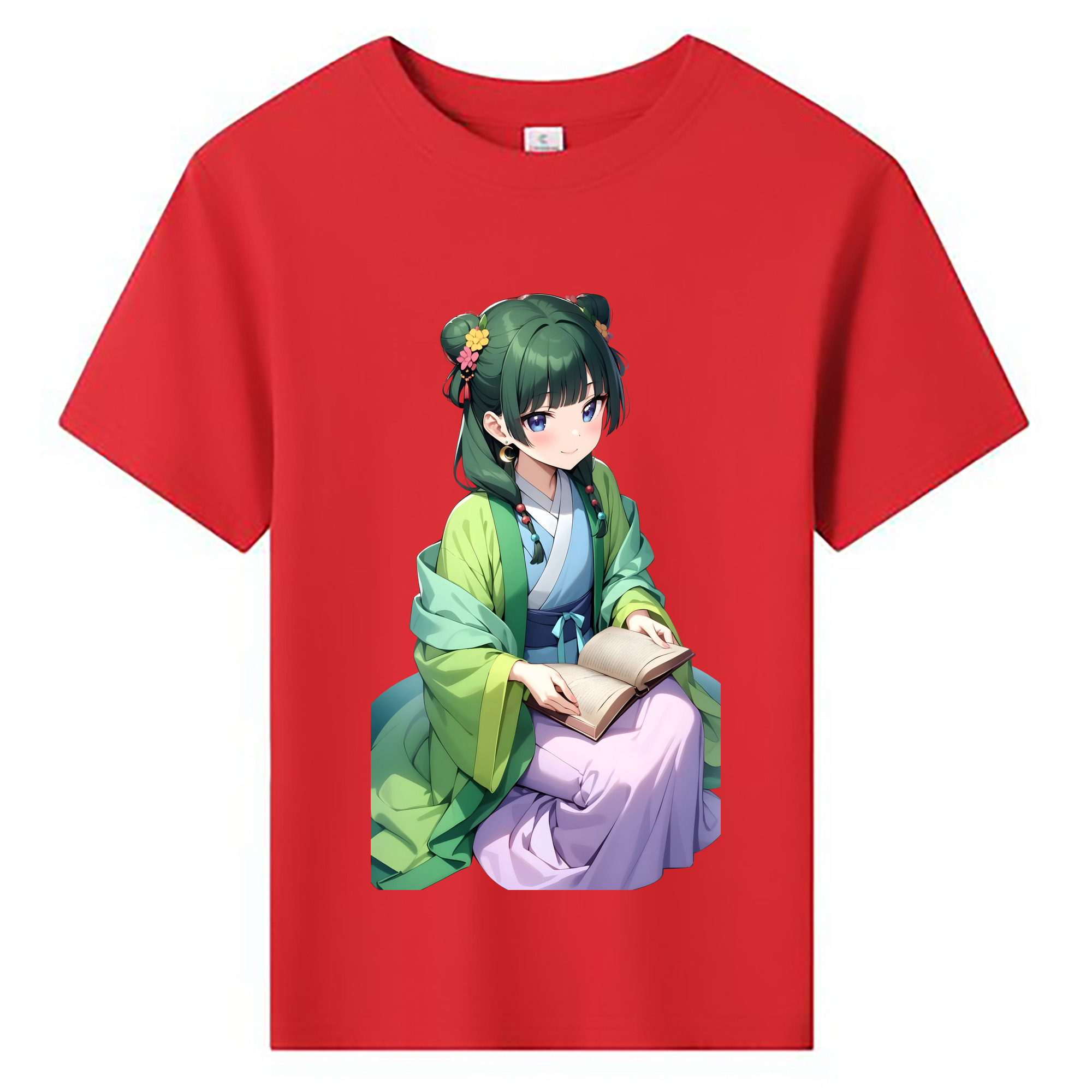 （画像用） 薬屋のひとりごと The Apothecary Diaries 綿100％キッズTシャツ（フロントプリント）