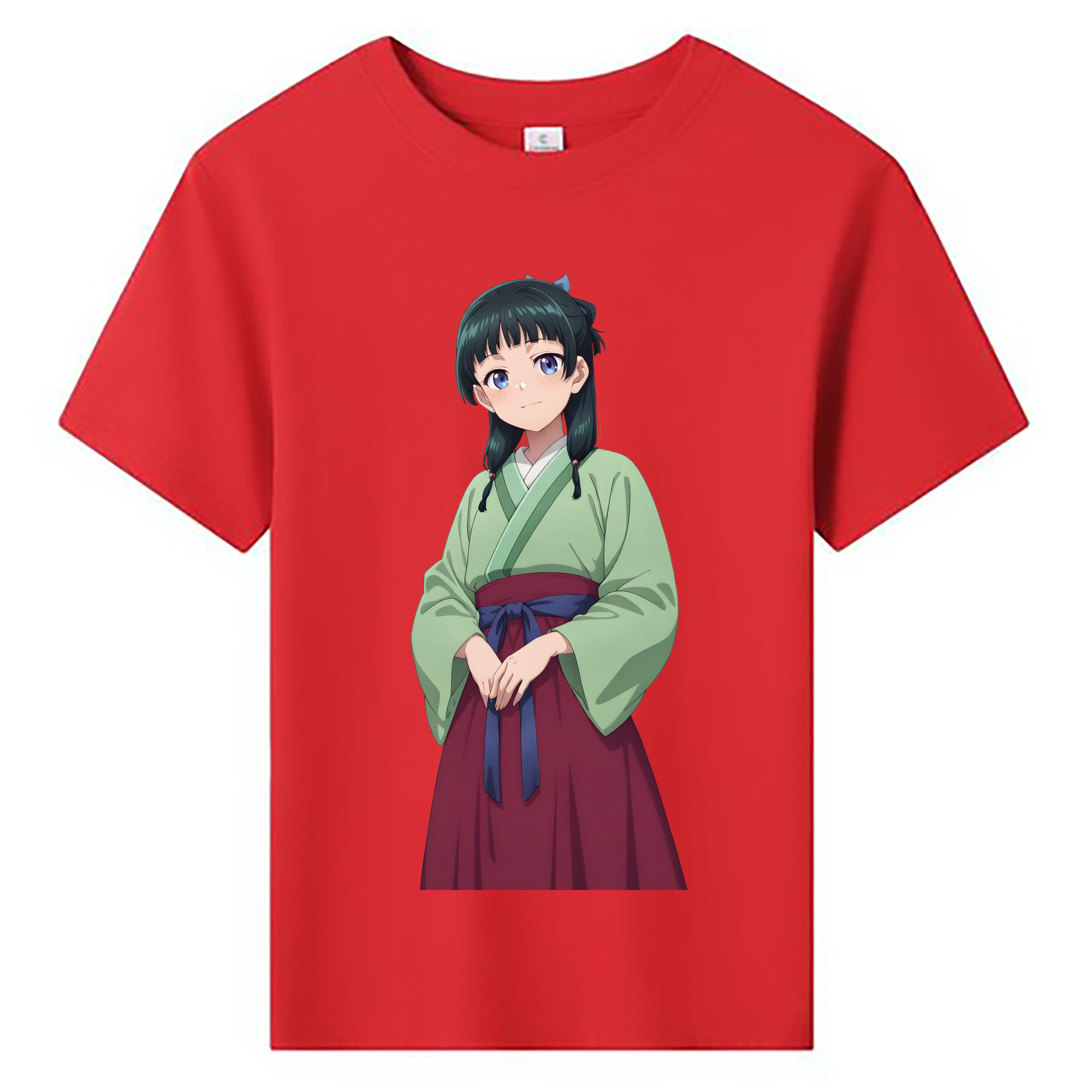 （画像用） 薬屋のひとりごと The Apothecary Diaries 綿100％キッズTシャツ（フロントプリント）