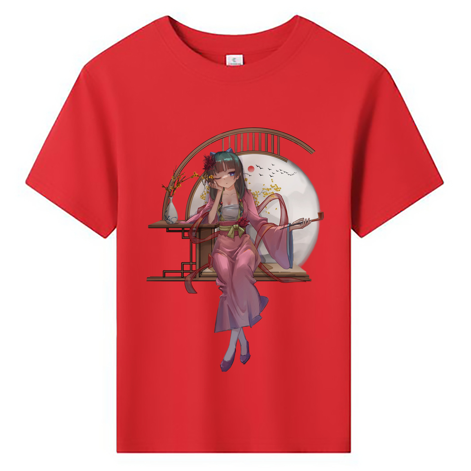 （画像用） 薬屋のひとりごと The Apothecary Diaries 綿100％キッズTシャツ（フロントプリント）