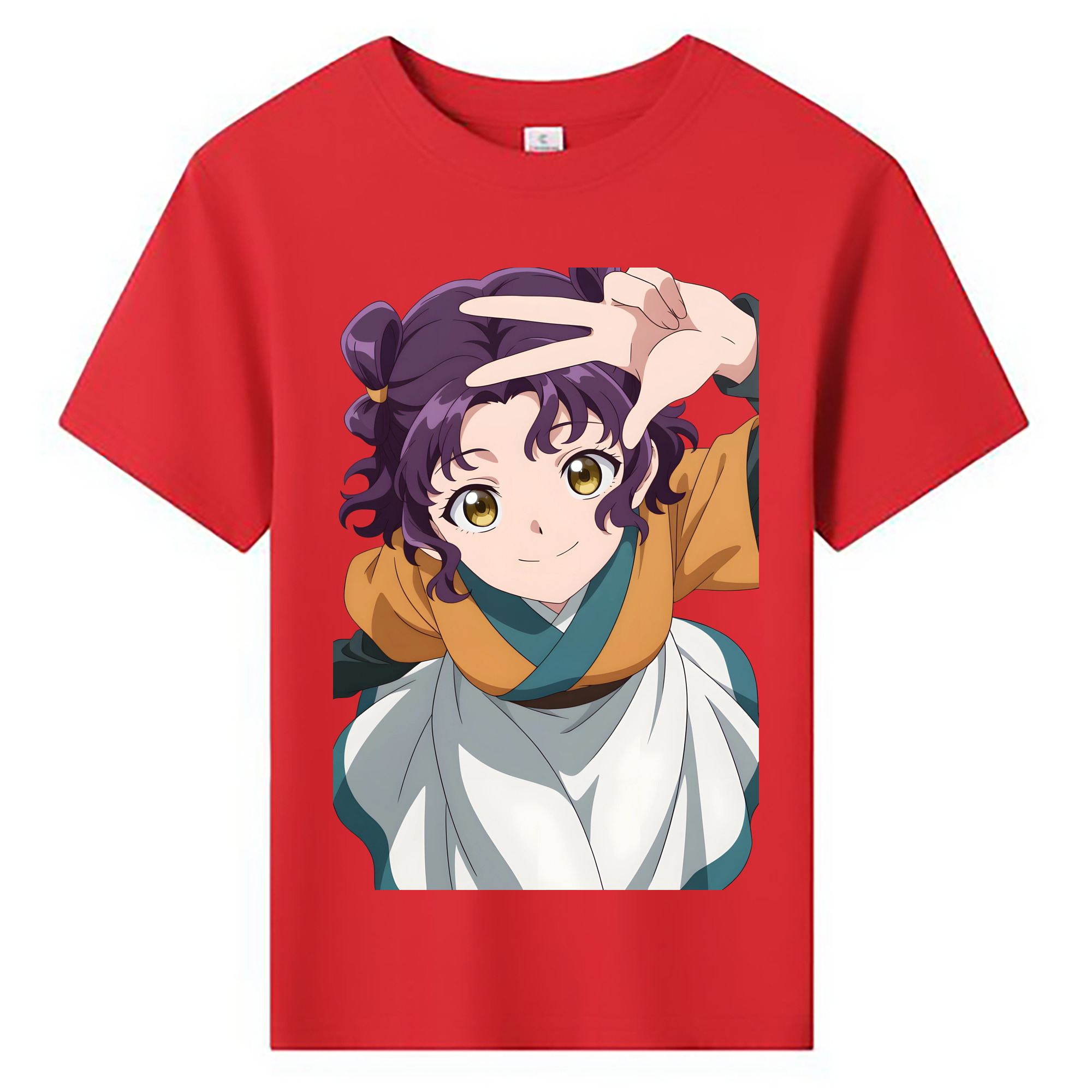 （画像用） 薬屋のひとりごと The Apothecary Diaries 綿100％キッズTシャツ（フロントプリント）
