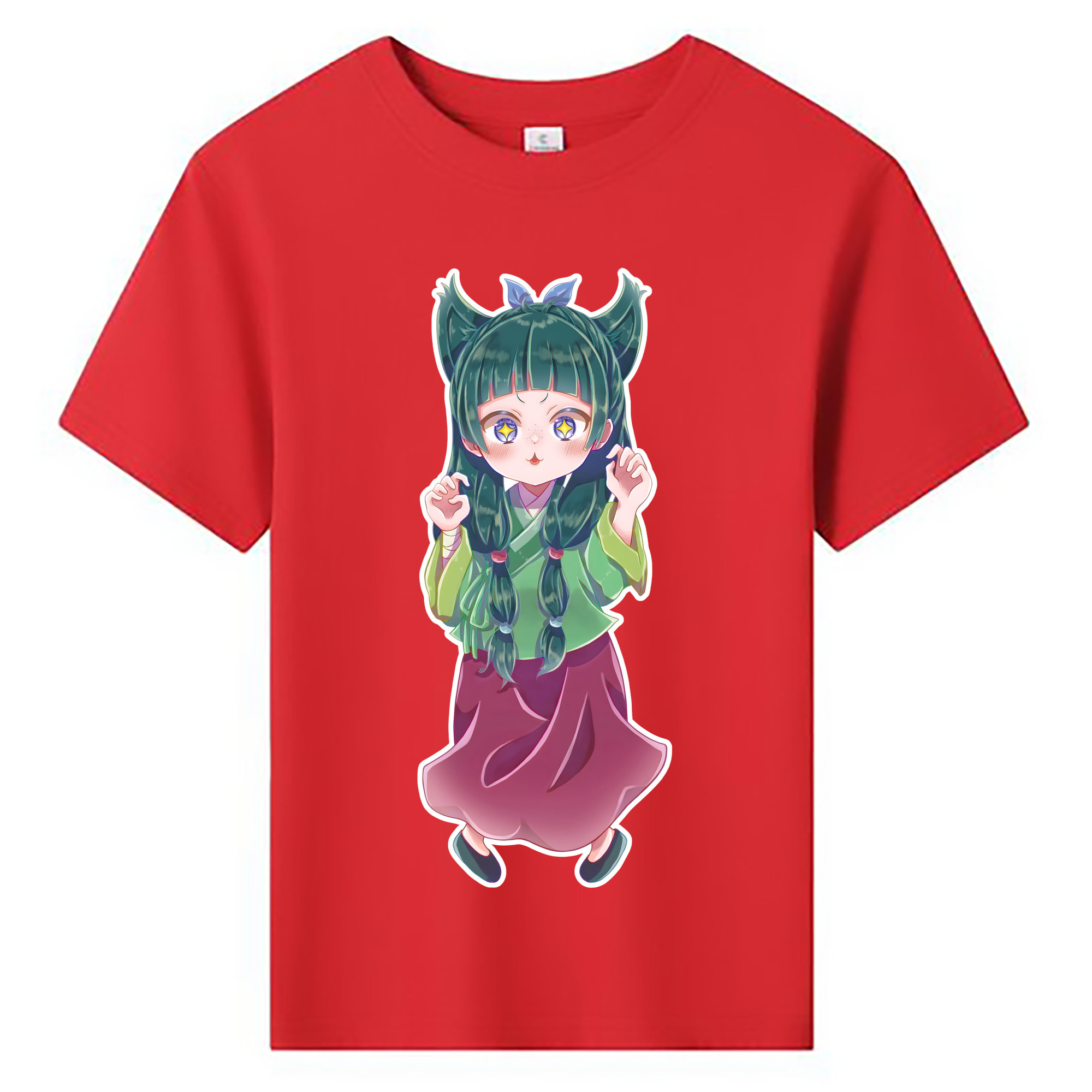 （画像用） 薬屋のひとりごと The Apothecary Diaries 綿100％キッズTシャツ（フロントプリント）