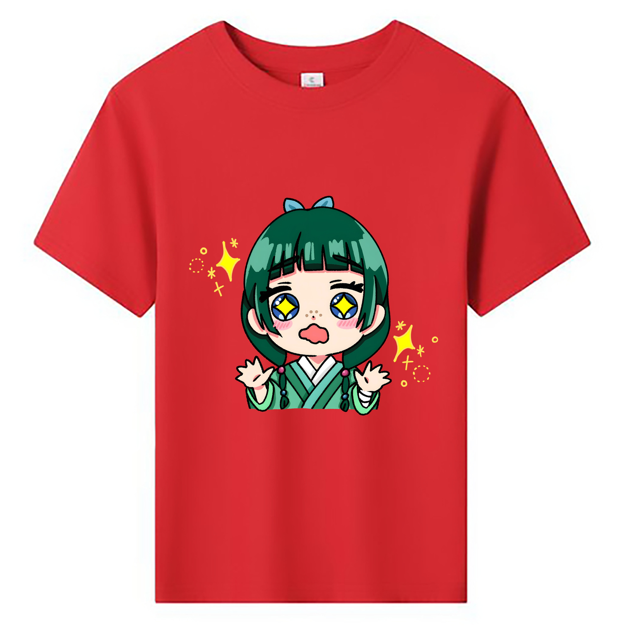 （画像用） 薬屋のひとりごと The Apothecary Diaries 綿100％キッズTシャツ（フロントプリント）