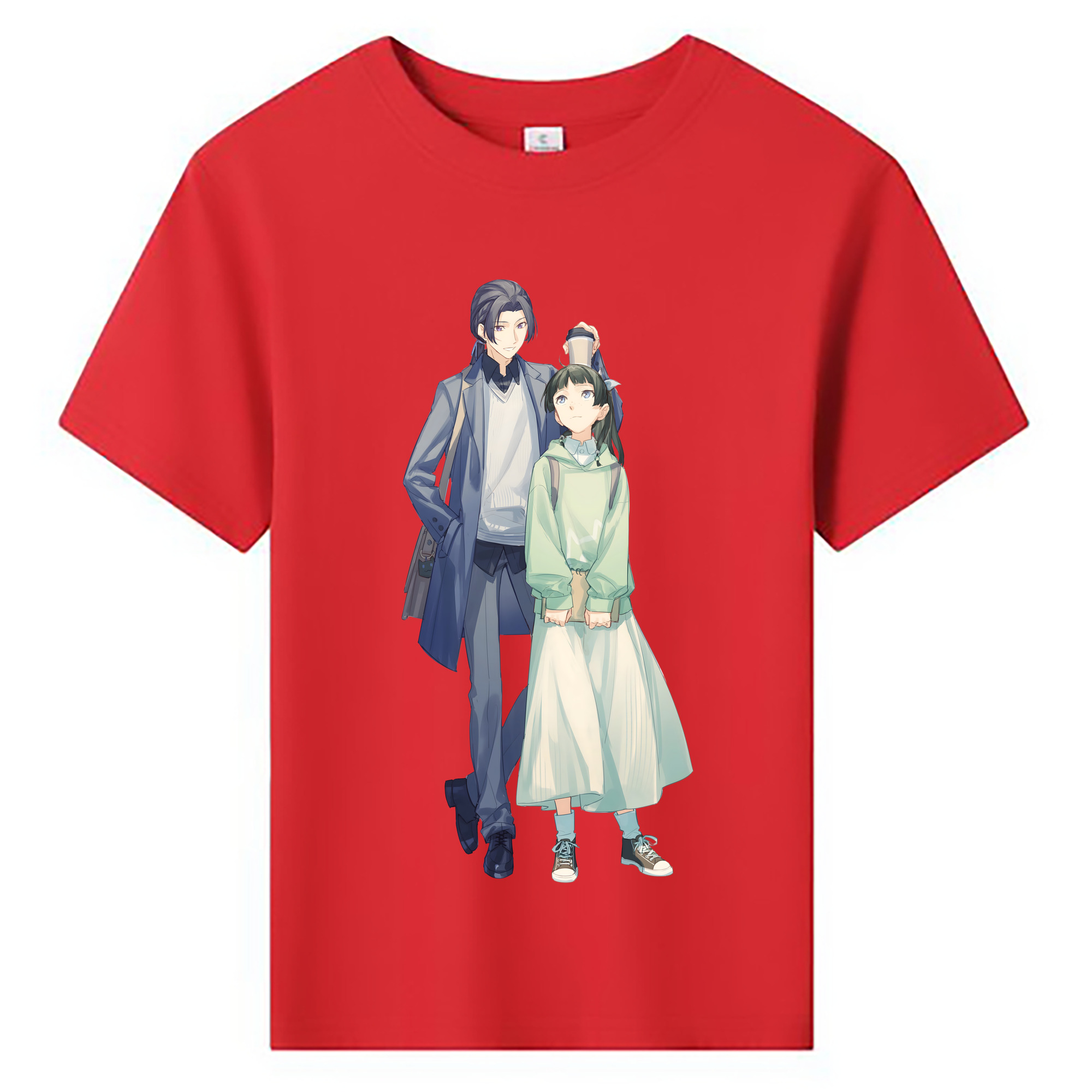 （画像用） 薬屋のひとりごと The Apothecary Diaries 綿100％キッズTシャツ（フロントプリント）