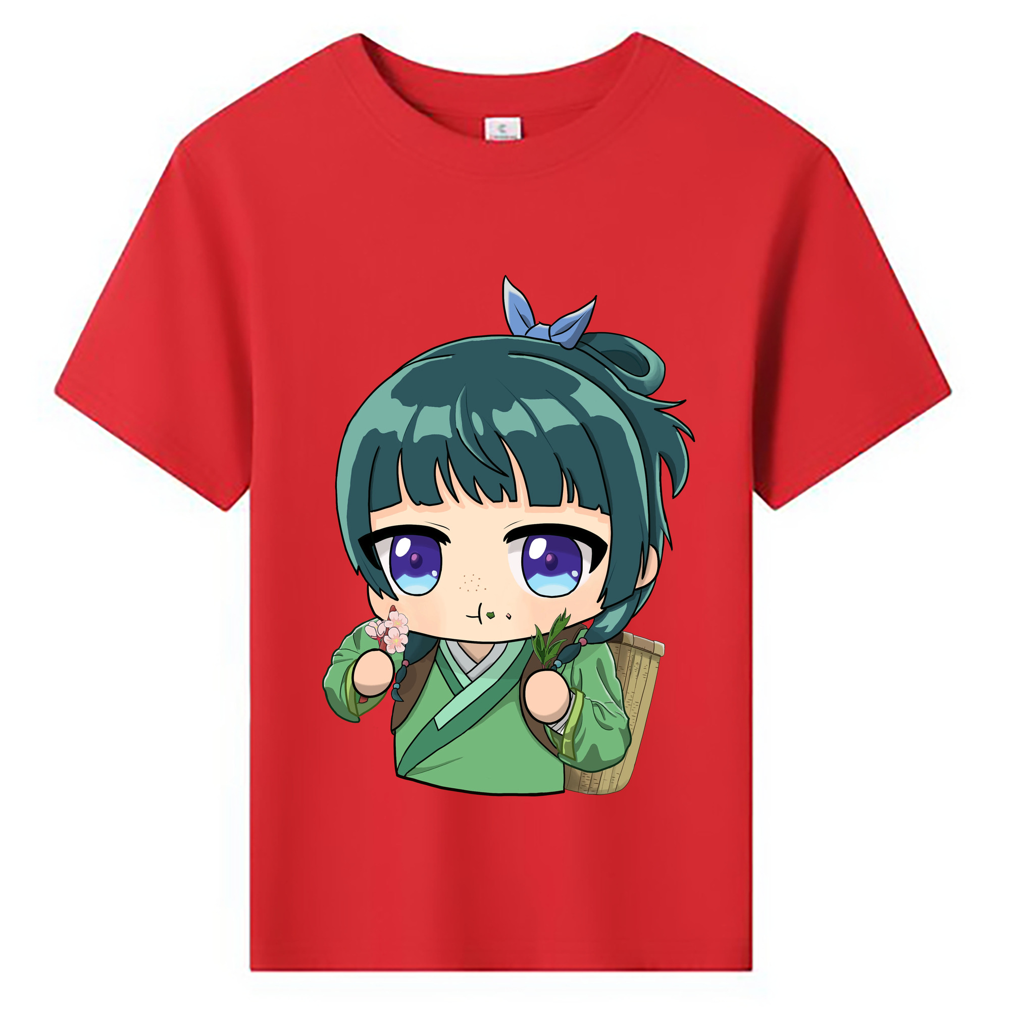 （画像用） 薬屋のひとりごと The Apothecary Diaries 綿100％キッズTシャツ（フロントプリント）