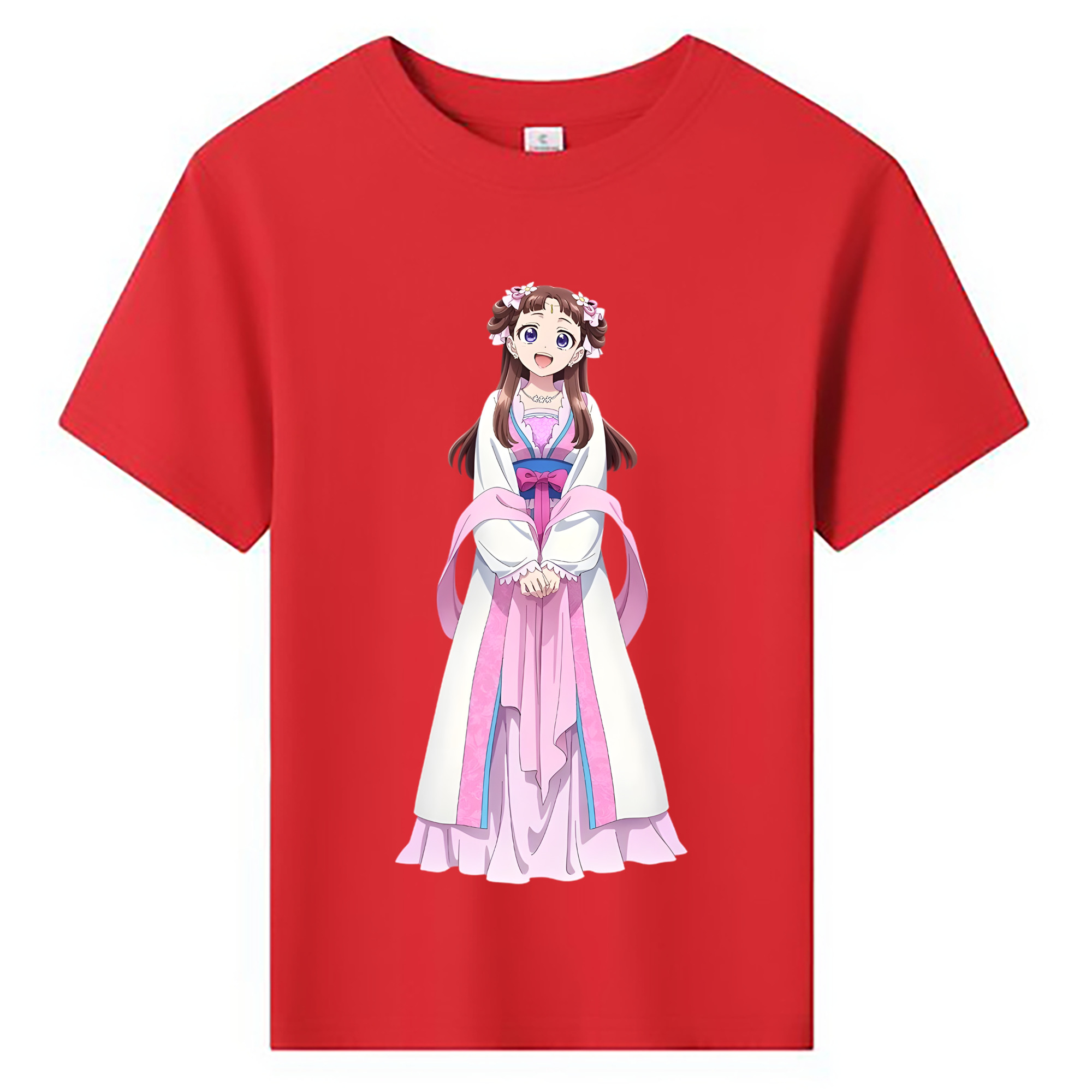 （画像用） 薬屋のひとりごと The Apothecary Diaries 綿100％キッズTシャツ（フロントプリント）