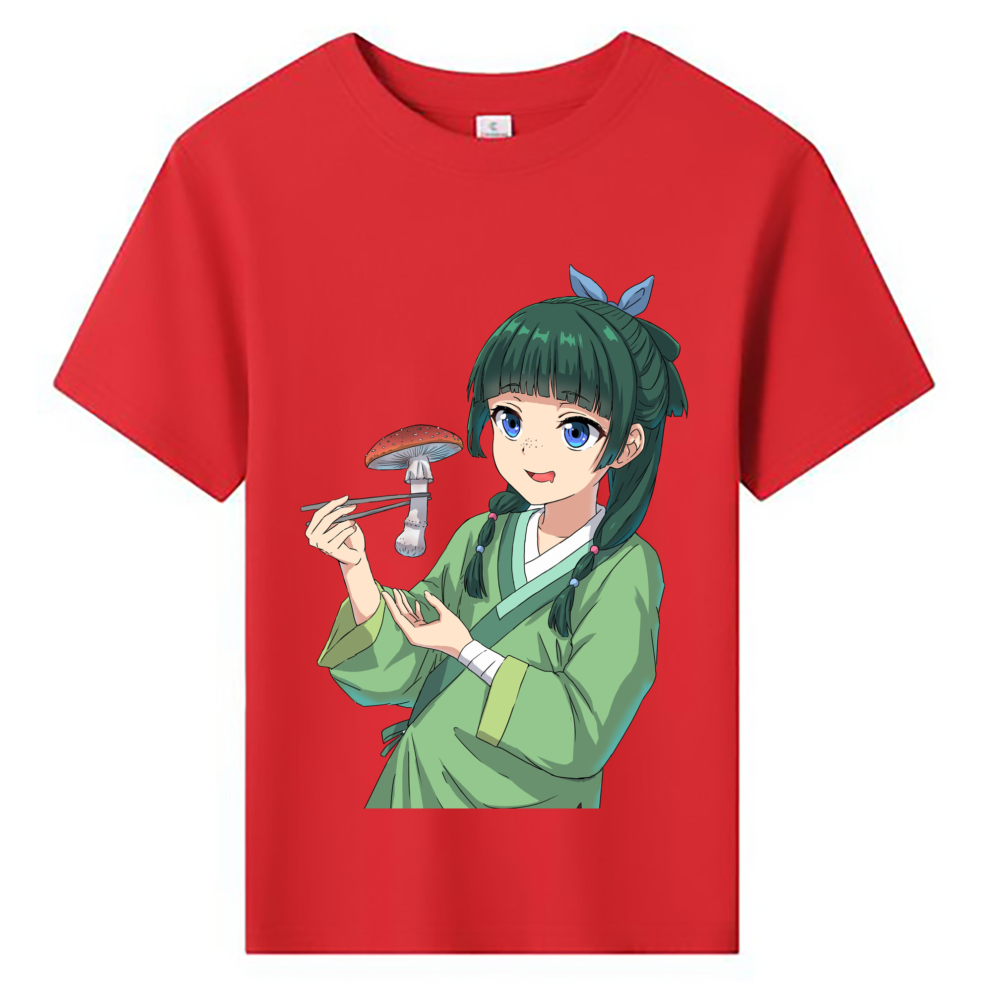 （画像用） 薬屋のひとりごと The Apothecary Diaries 綿100％キッズTシャツ（フロントプリント）