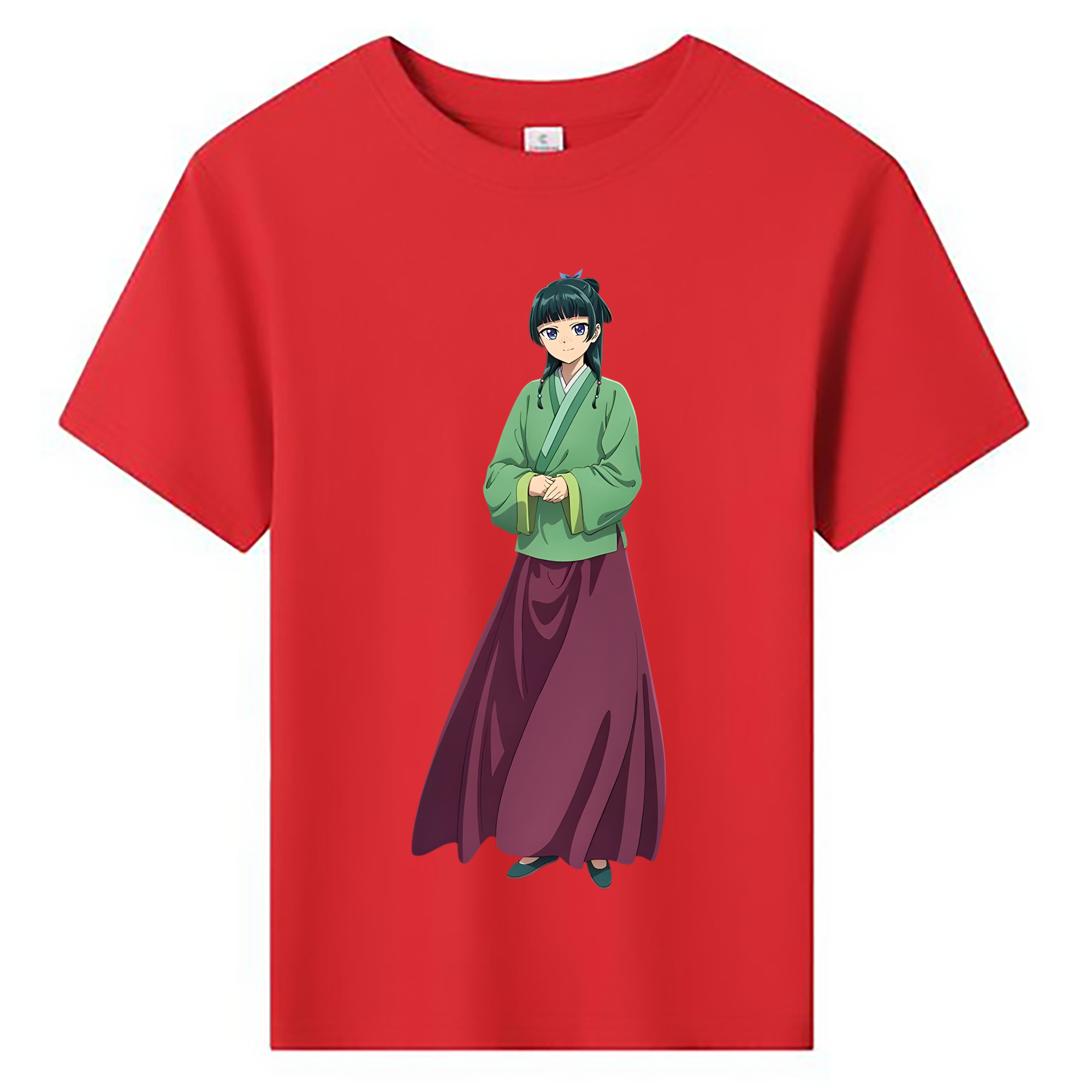 （画像用） 薬屋のひとりごと The Apothecary Diaries 綿100％キッズTシャツ（フロントプリント）