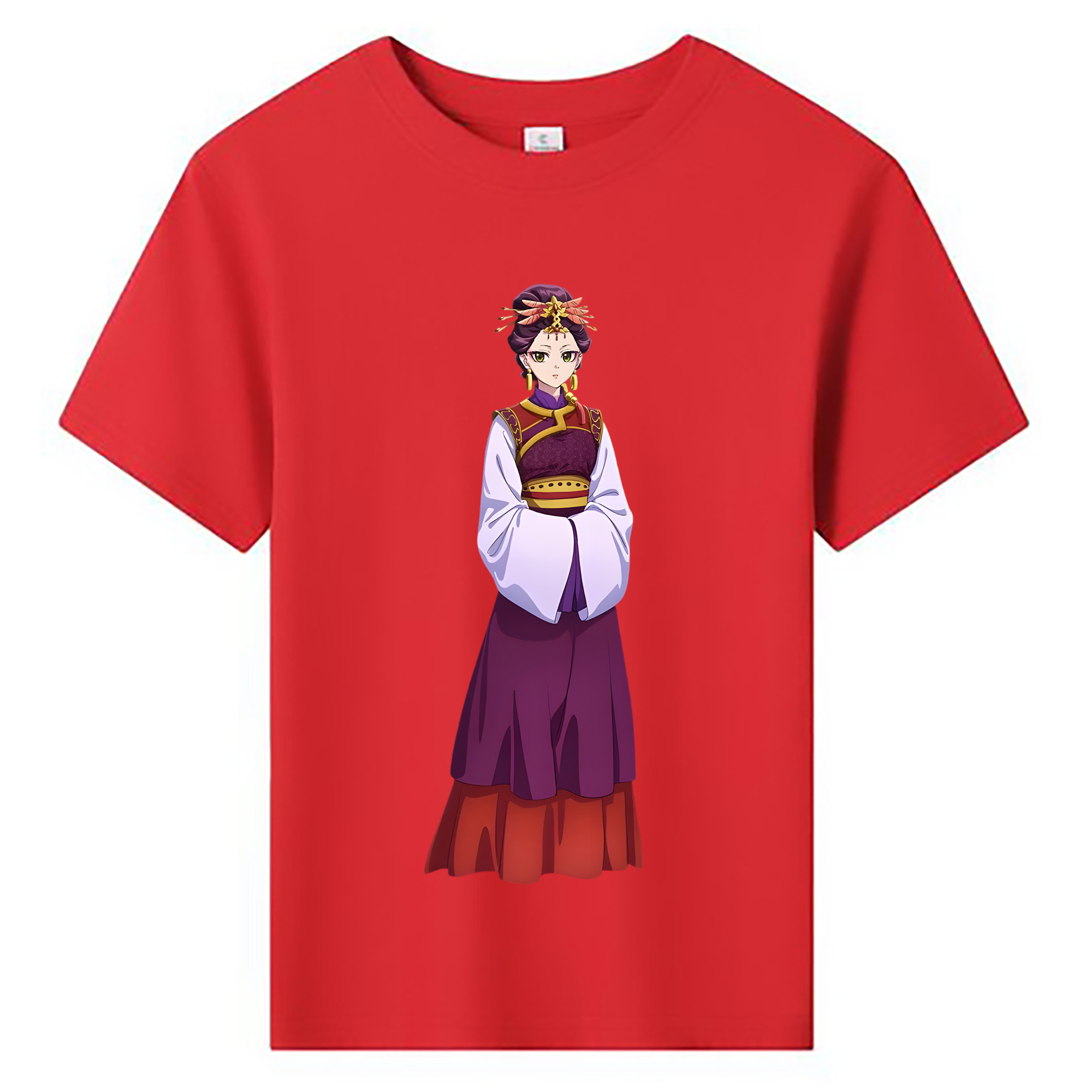 （画像用） 薬屋のひとりごと The Apothecary Diaries 綿100％キッズTシャツ（フロントプリント）