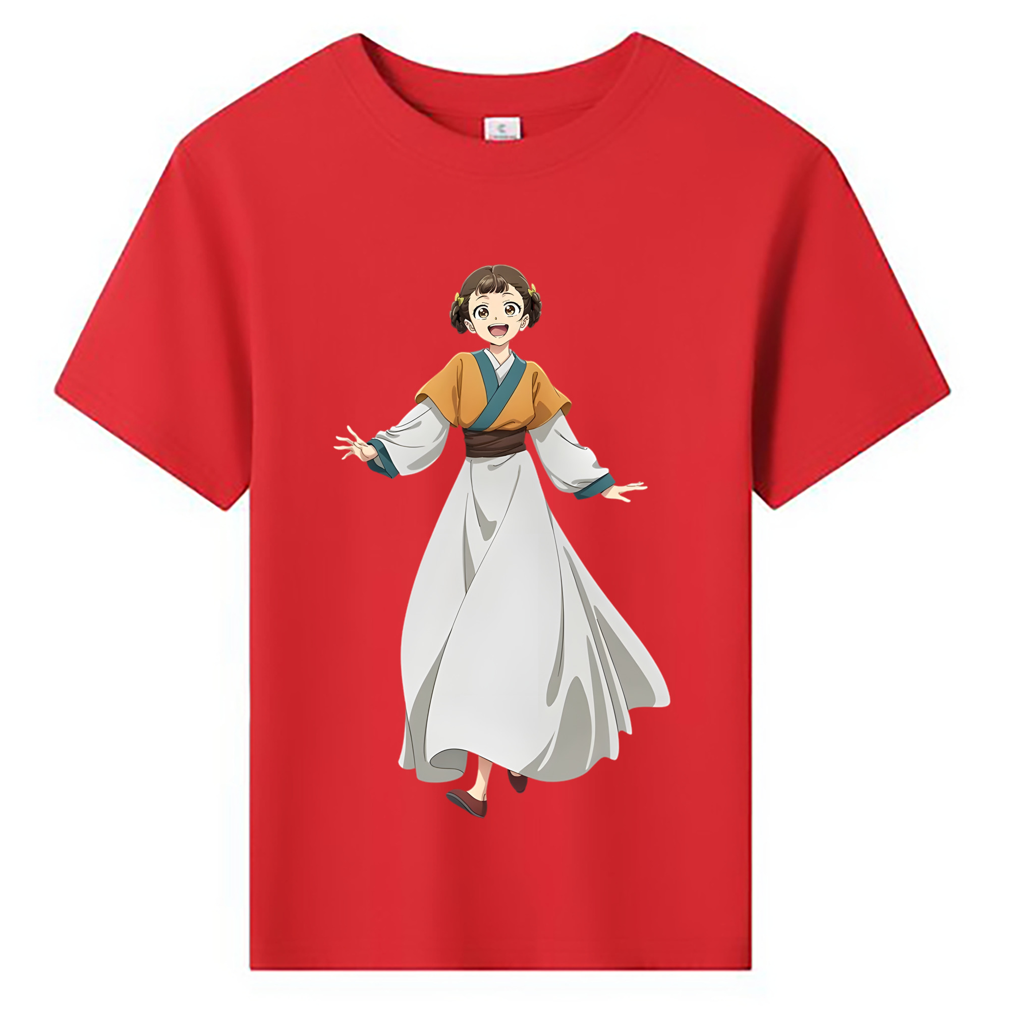 （画像用） 薬屋のひとりごと The Apothecary Diaries 綿100％キッズTシャツ（フロントプリント）