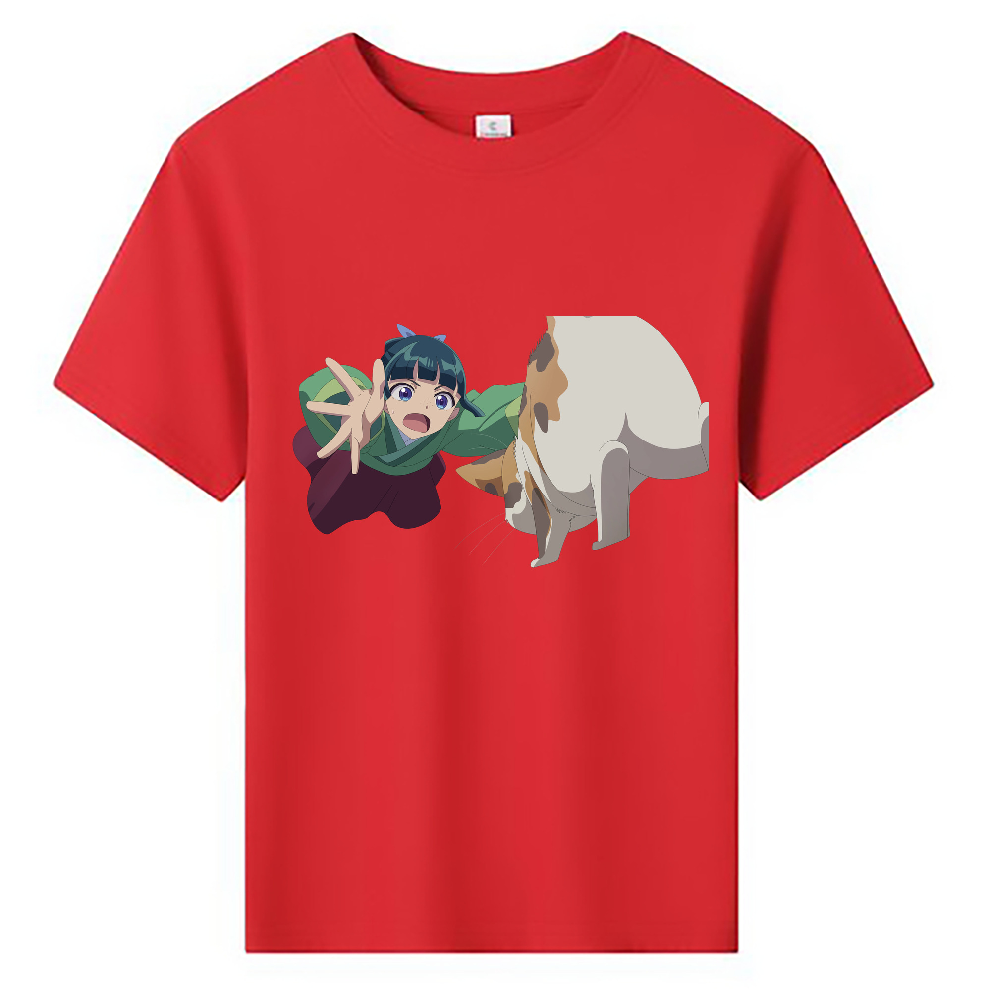 （画像用） 薬屋のひとりごと The Apothecary Diaries 綿100％キッズTシャツ（フロントプリント）