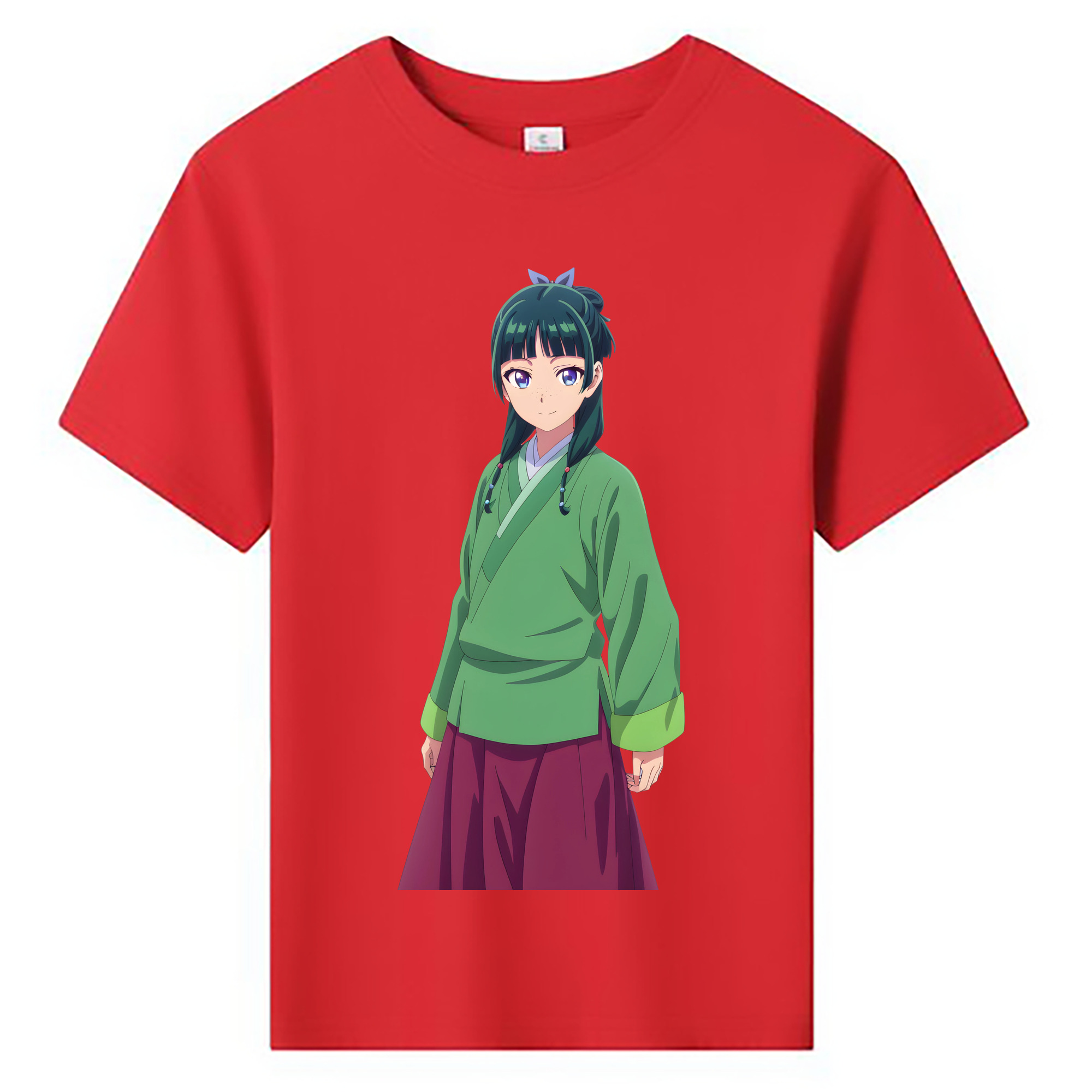 （画像用） 薬屋のひとりごと The Apothecary Diaries 綿100％キッズTシャツ（フロントプリント）