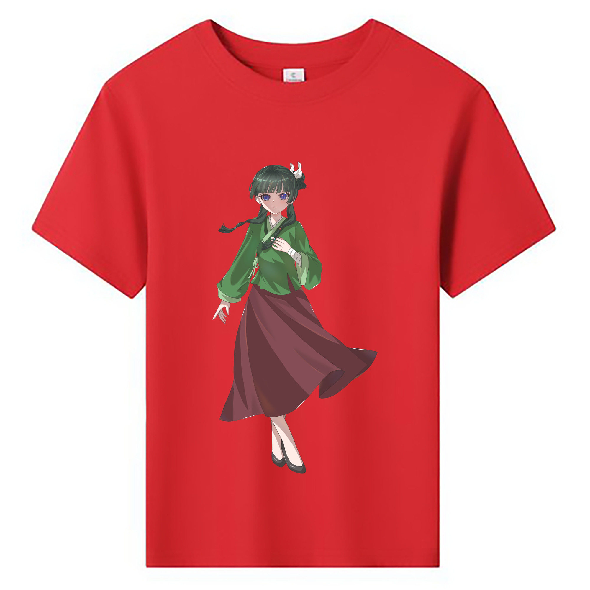 （画像用） 薬屋のひとりごと The Apothecary Diaries 綿100％キッズTシャツ（フロントプリント）