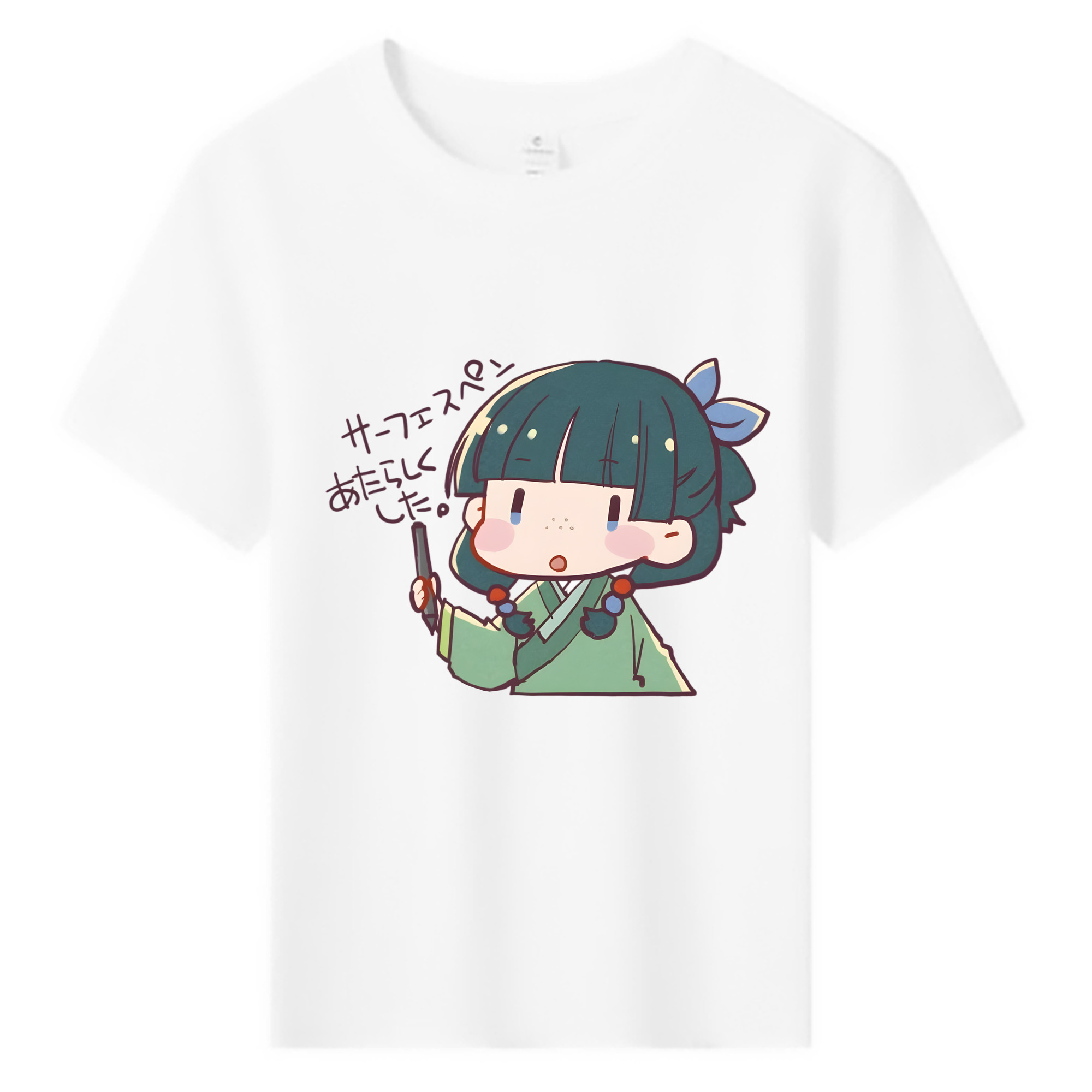 （画像用） 薬屋のひとりごと The Apothecary Diaries 綿100％キッズTシャツ（フロントプリント）