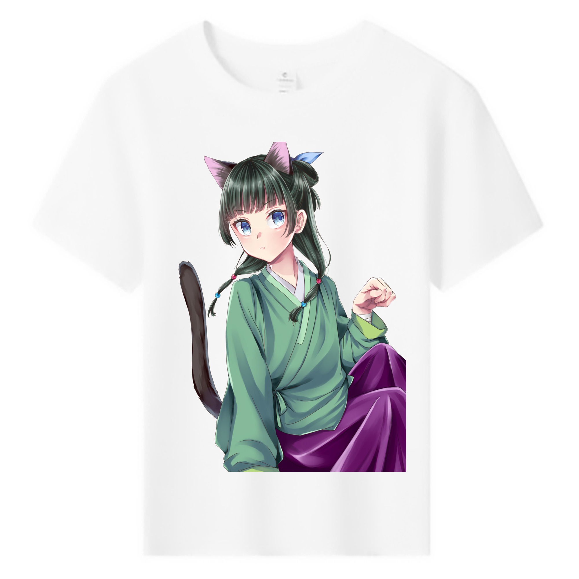（画像用） 薬屋のひとりごと The Apothecary Diaries 綿100％キッズTシャツ（フロントプリント）