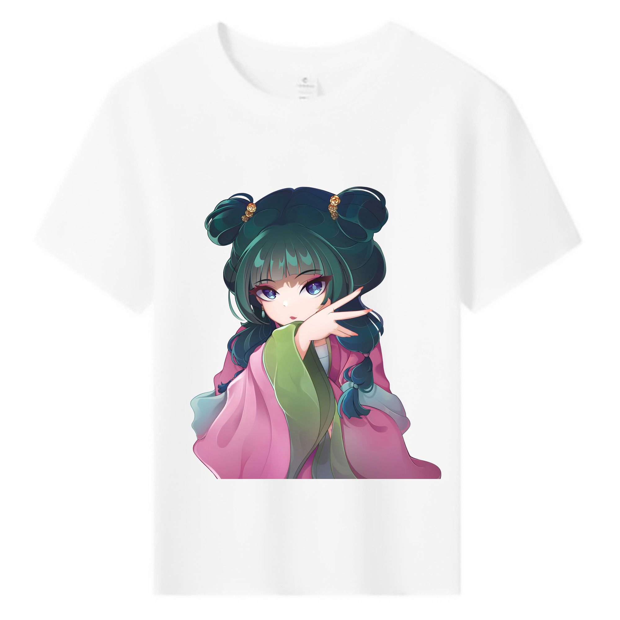 （画像用） 薬屋のひとりごと The Apothecary Diaries 綿100％キッズTシャツ（フロントプリント）