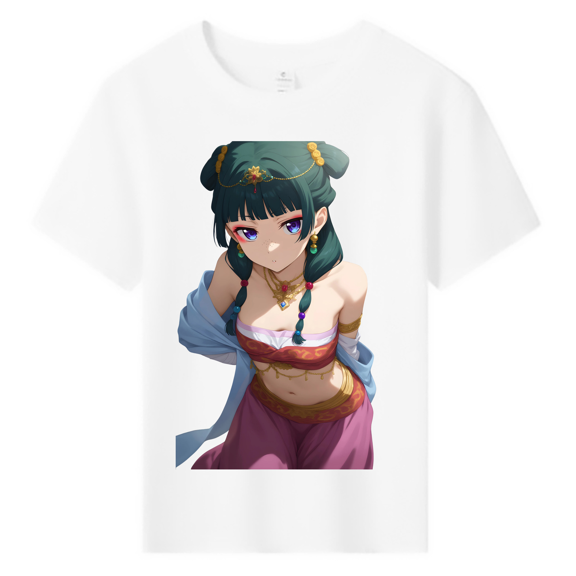 （画像用） 薬屋のひとりごと The Apothecary Diaries 綿100％キッズTシャツ（フロントプリント）