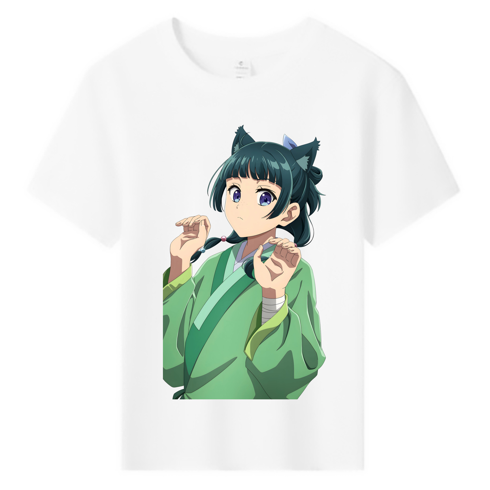 （画像用） 薬屋のひとりごと The Apothecary Diaries 綿100％キッズTシャツ（フロントプリント）