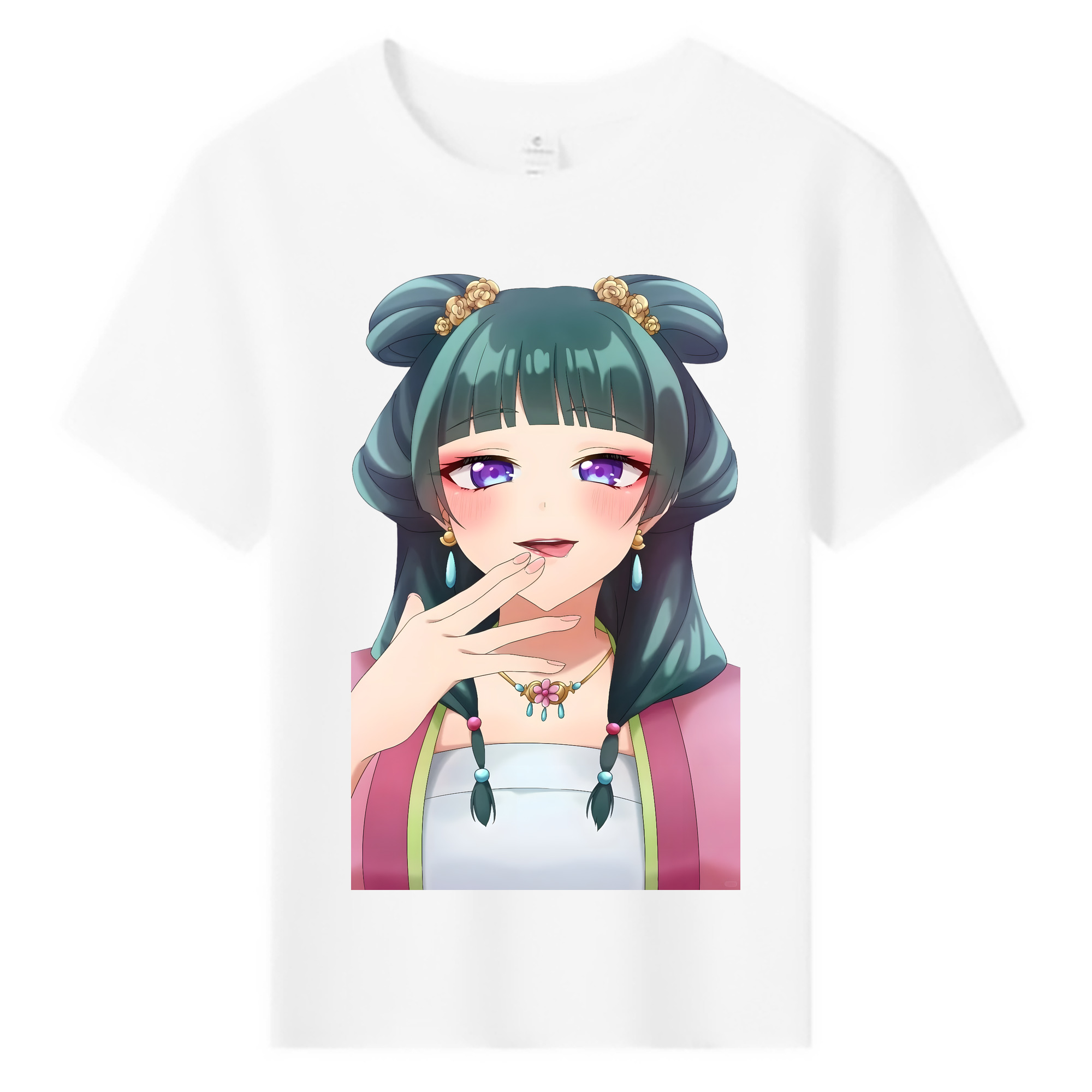 （画像用） 薬屋のひとりごと The Apothecary Diaries 綿100％キッズTシャツ（フロントプリント）