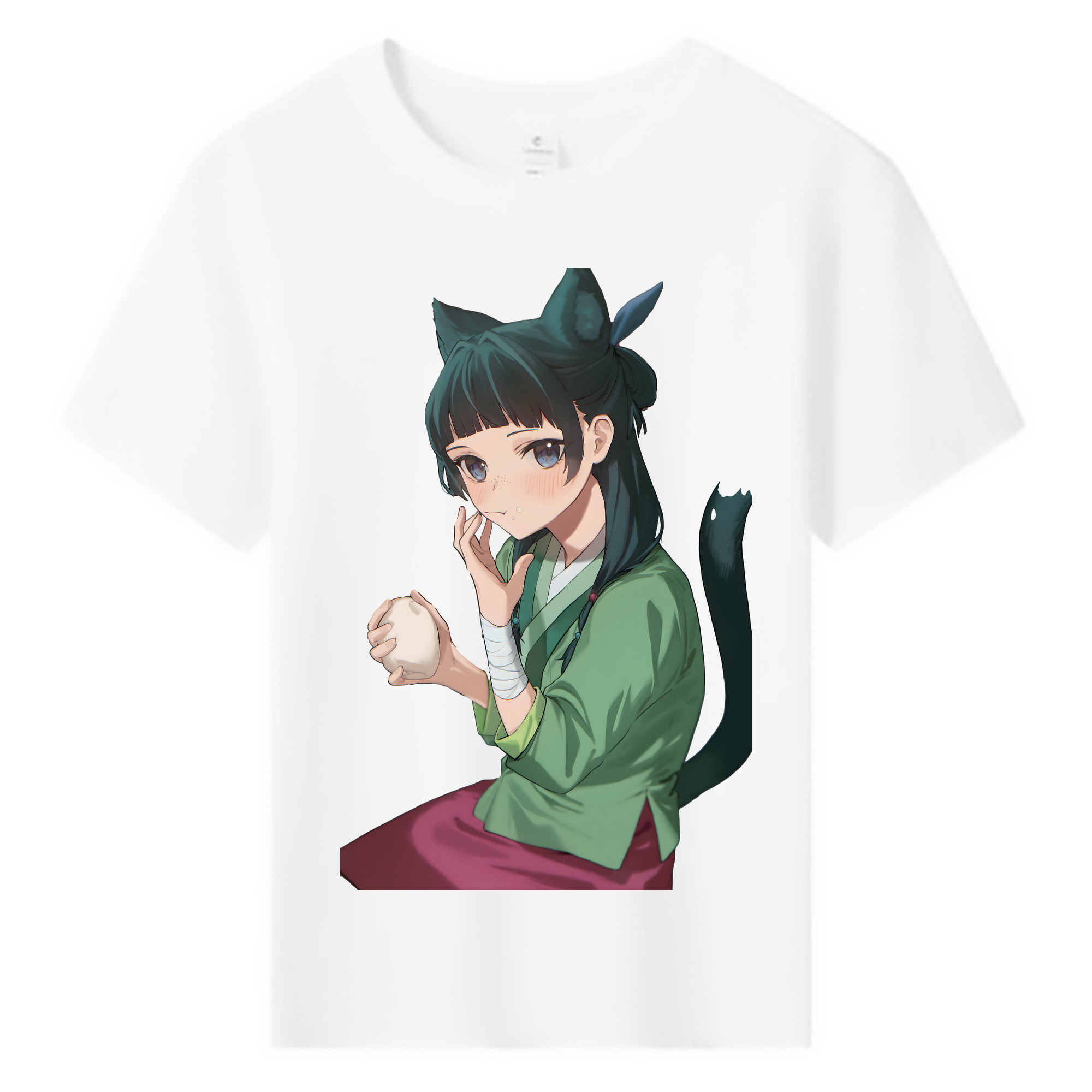 （画像用） 薬屋のひとりごと The Apothecary Diaries 綿100％キッズTシャツ（フロントプリント）