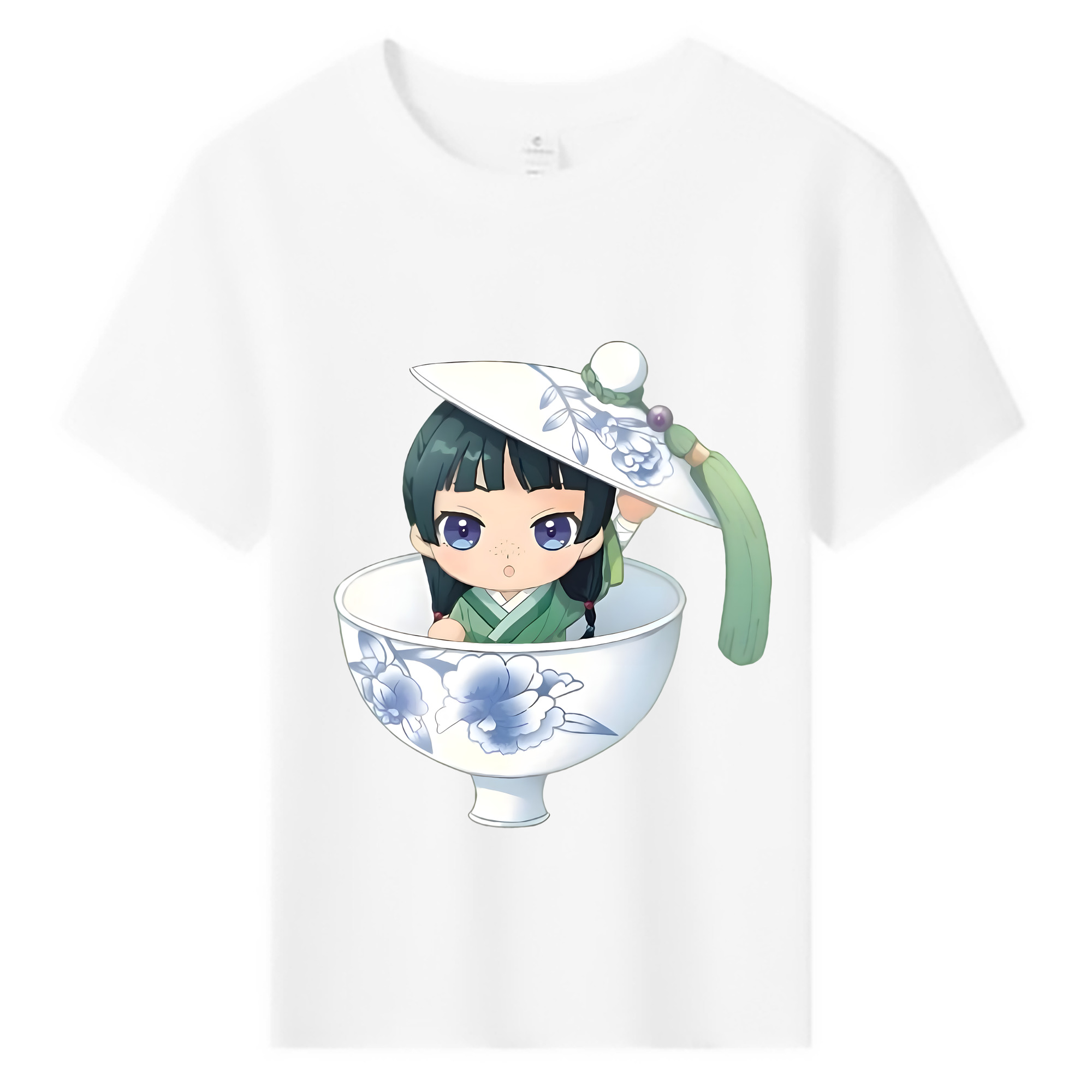 （画像用） 薬屋のひとりごと The Apothecary Diaries 綿100％キッズTシャツ（フロントプリント）