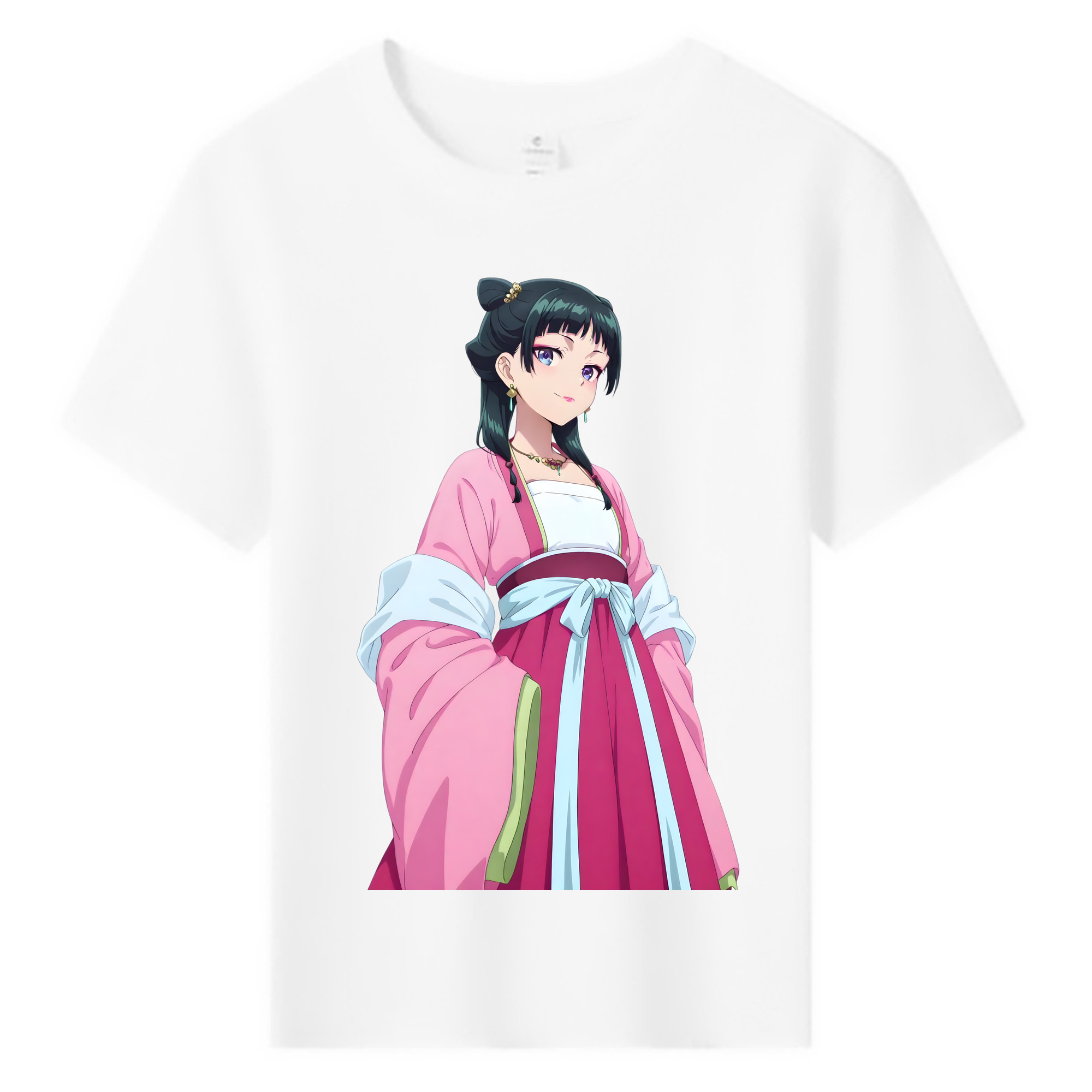 （画像用） 薬屋のひとりごと The Apothecary Diaries 綿100％キッズTシャツ（フロントプリント）