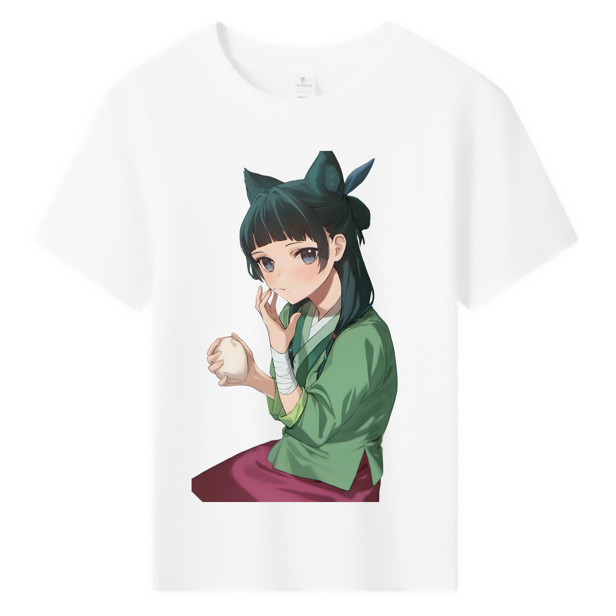 （画像用） 薬屋のひとりごと The Apothecary Diaries 綿100％キッズTシャツ（フロントプリント）