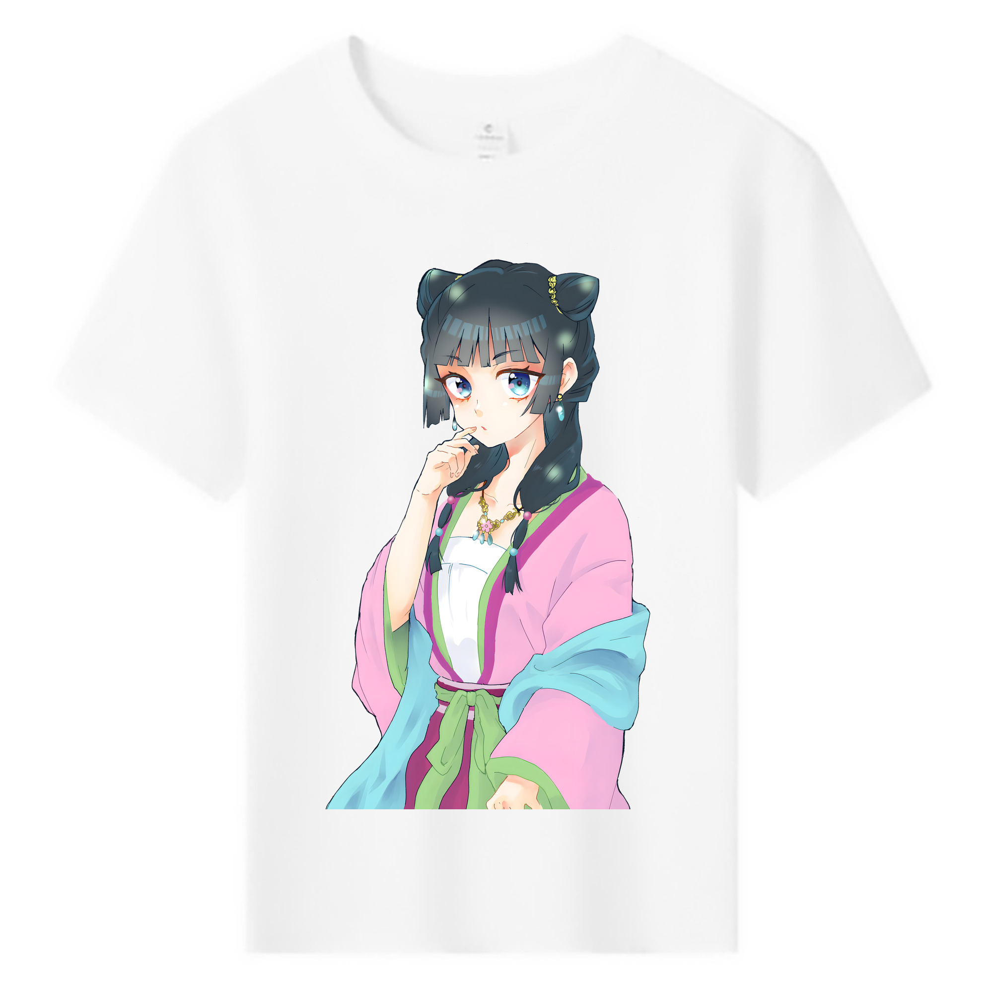 （画像用） 薬屋のひとりごと The Apothecary Diaries 綿100％キッズTシャツ（フロントプリント）